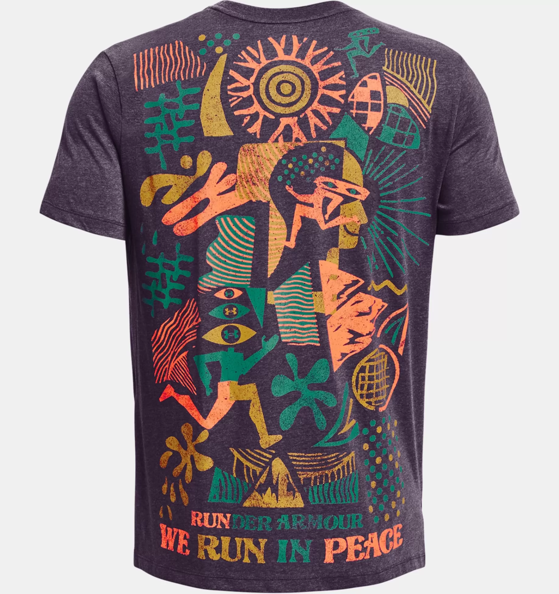 Hommes Under Armour Hauts<Haut A Manches Courtes Ua We Run In Peace Pour Homme