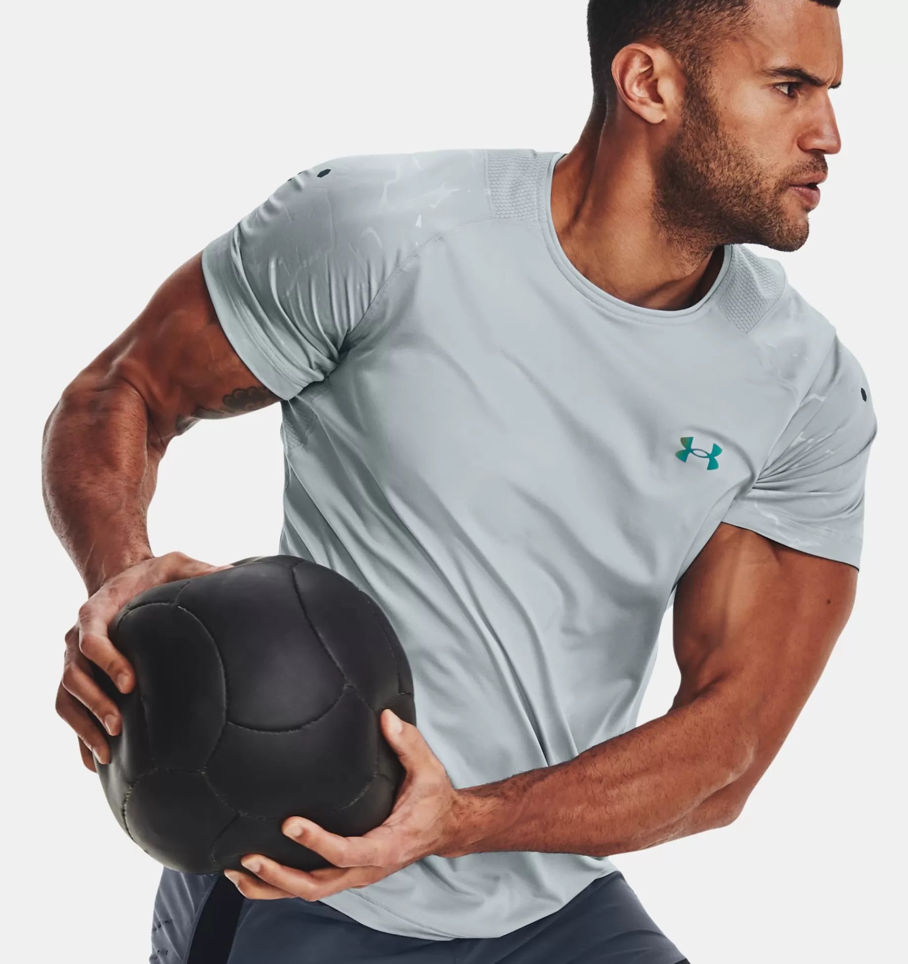 Hommes Under Armour Hauts<Haut A Manches Courtes Uarush™ Vent Pour Homme