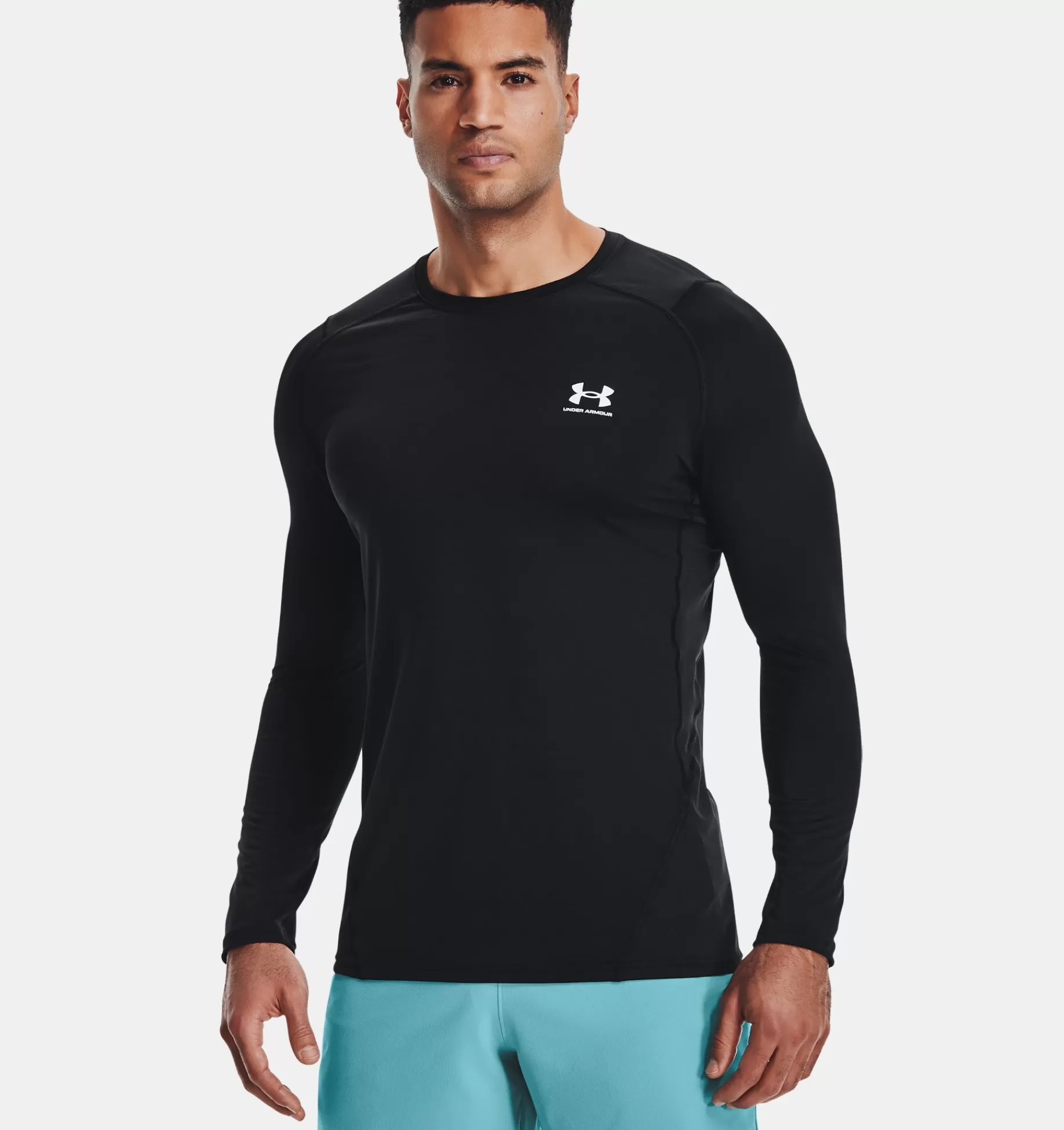 Hommes Under Armour Hauts<Haut A Manches Longues Ajuste Heatgear® Pour Homme