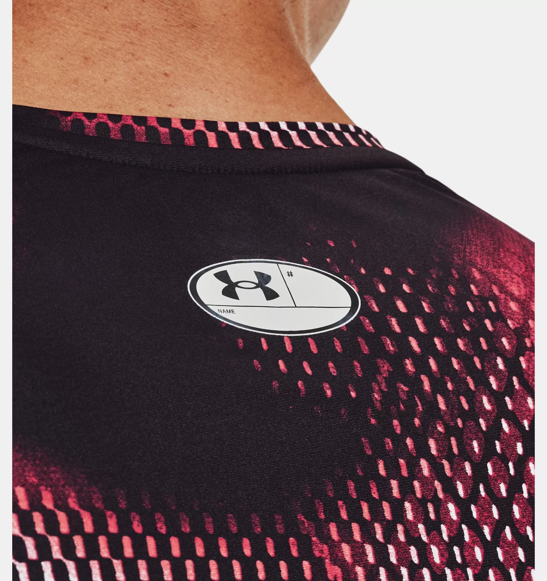 Hommes Under Armour Hauts<Haut De Compression A Manches Courtes Avec Imprime Uaiso-Chill Pour Hommes