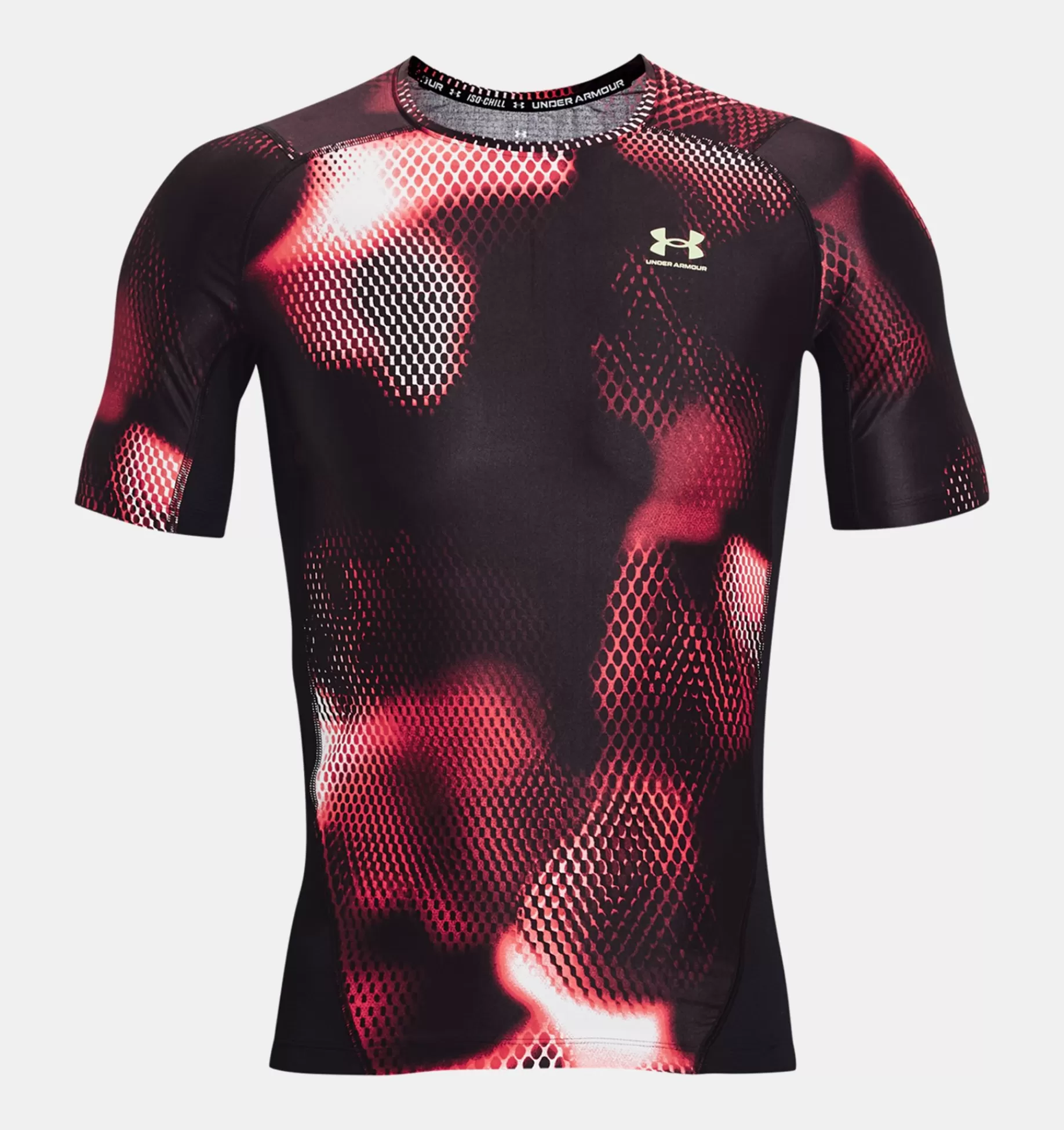 Hommes Under Armour Hauts<Haut De Compression A Manches Courtes Avec Imprime Uaiso-Chill Pour Hommes
