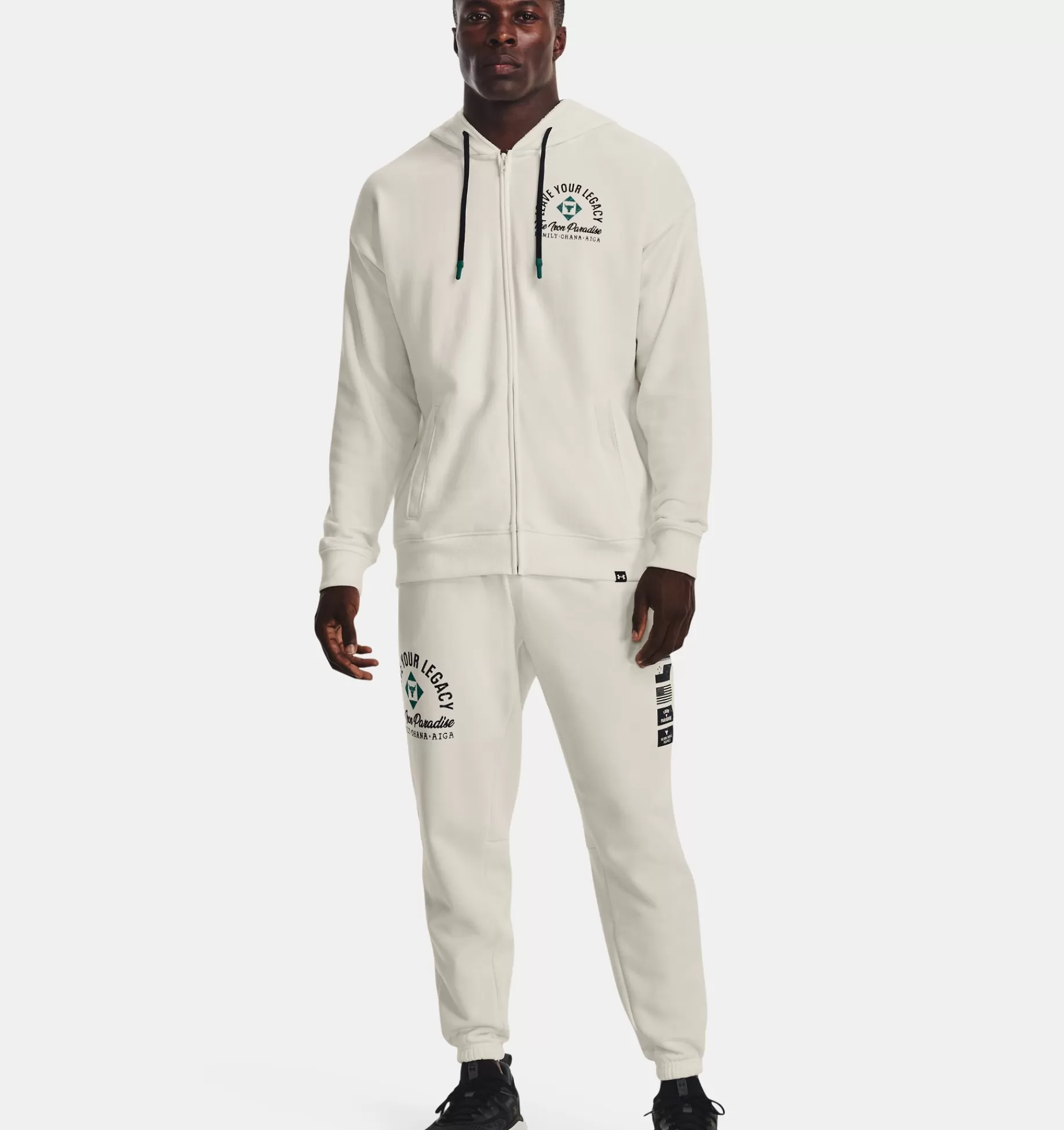 Hommes Under Armour Hauts<Haut Entierement Zippe En Polaire Epais Project Rock Pour Homme