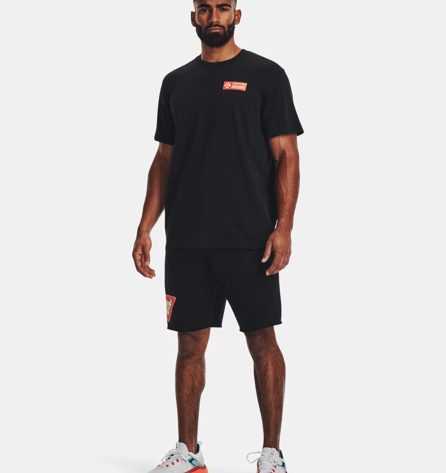 Hommes Under Armour Hauts<Haut Epais A Manches Courtes Project Rock Globe Pour Homme