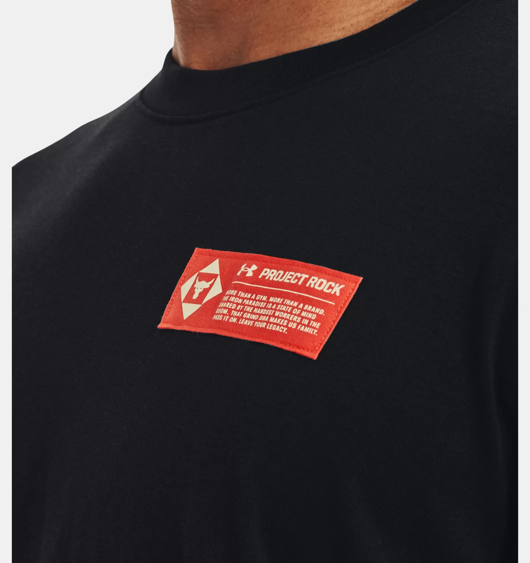 Hommes Under Armour Hauts<Haut Epais A Manches Courtes Project Rock Globe Pour Homme