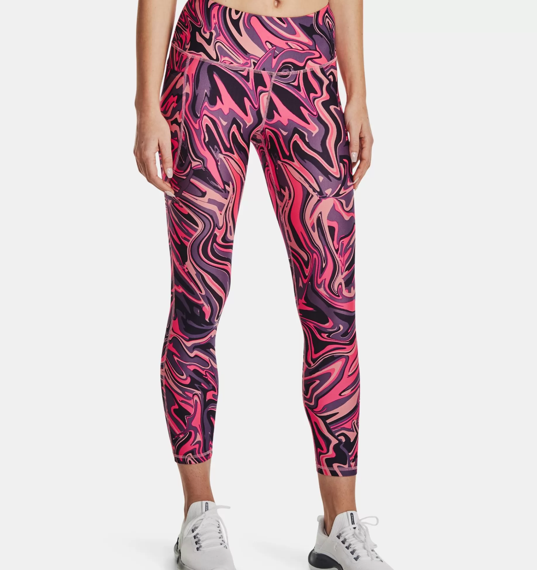 Femmes Under Armour Bas<Legging 7/8 Heatgear® Armour Printed Pour Femme