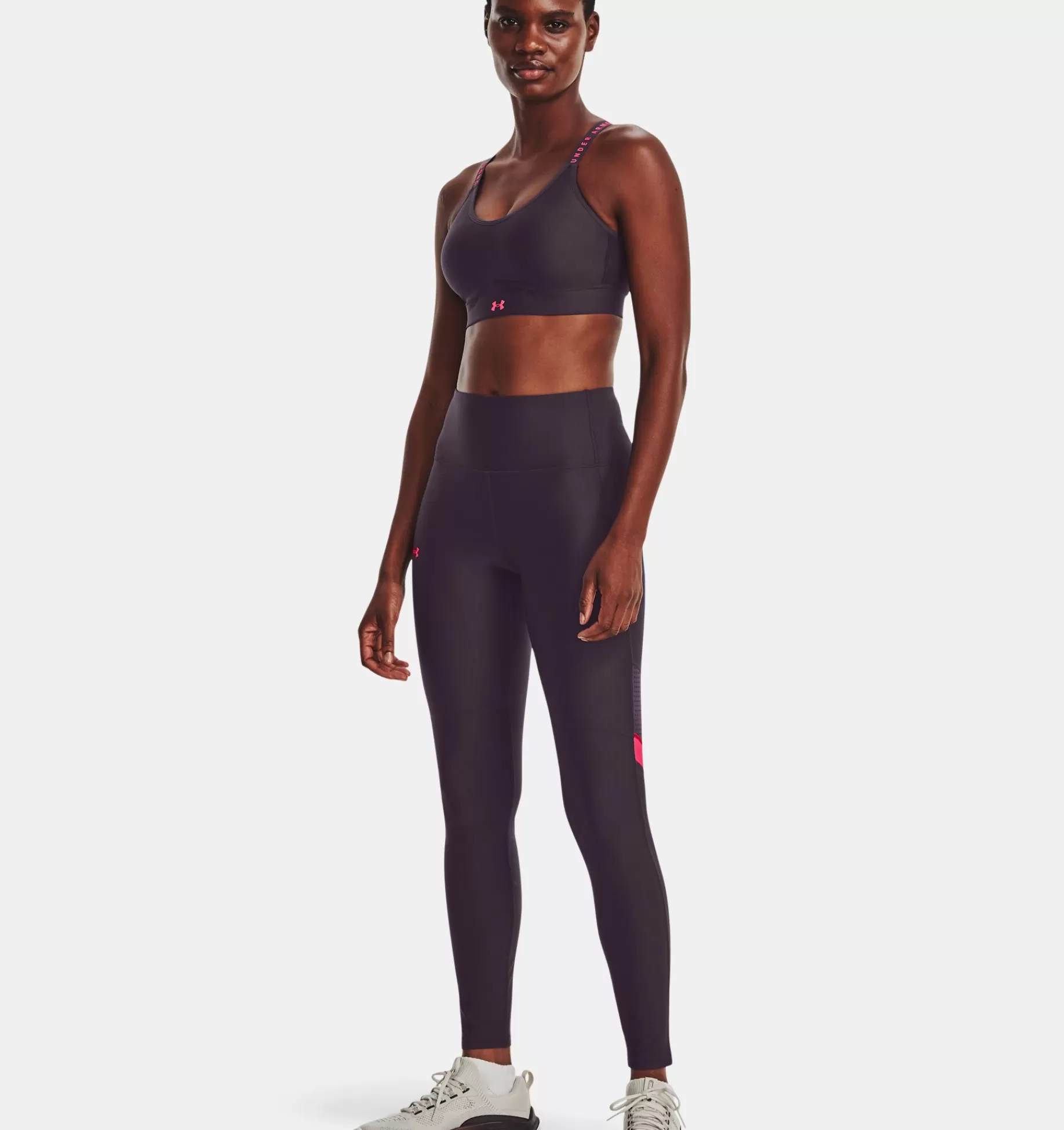 Femmes Under Armour Bas<Legging A Empiecements En Mesh Heatgear® No-Slip Waistband Pour Femme