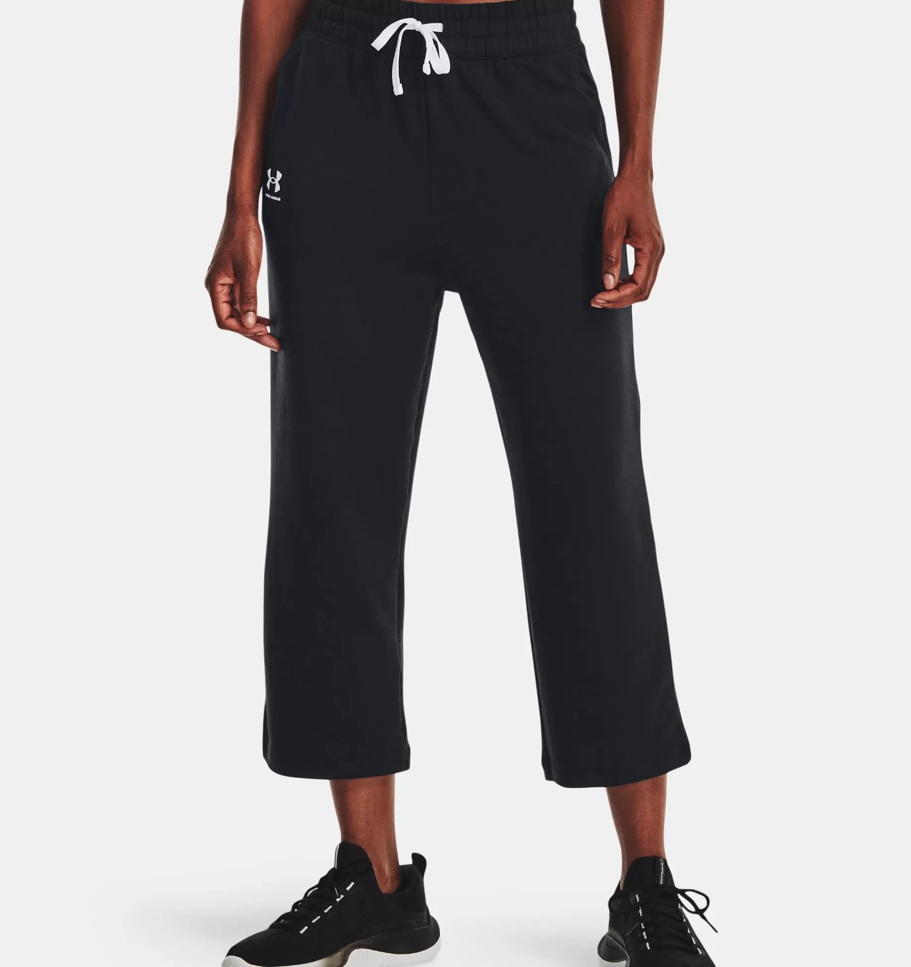 Femmes Under Armour Bas<Pantalon Court Evase Ua Rival Terry Pour Femme