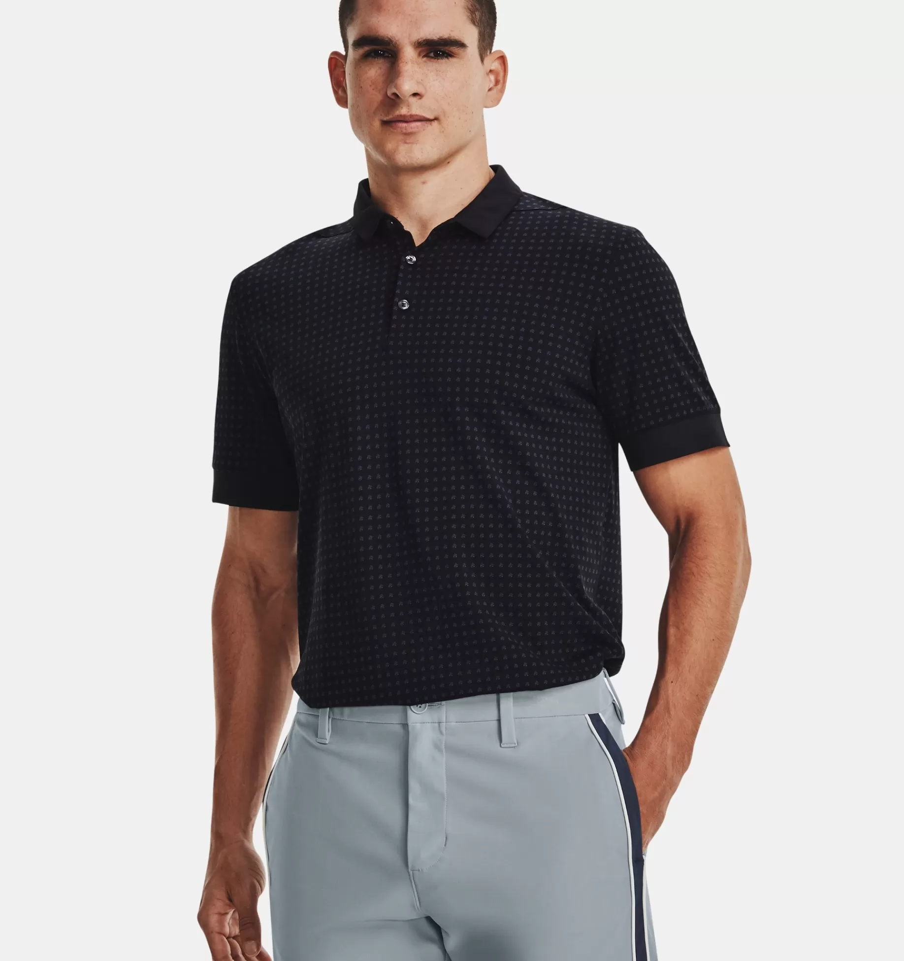 Hommes Under Armour Hauts<Polo Curry Micro Splash Pour Homme