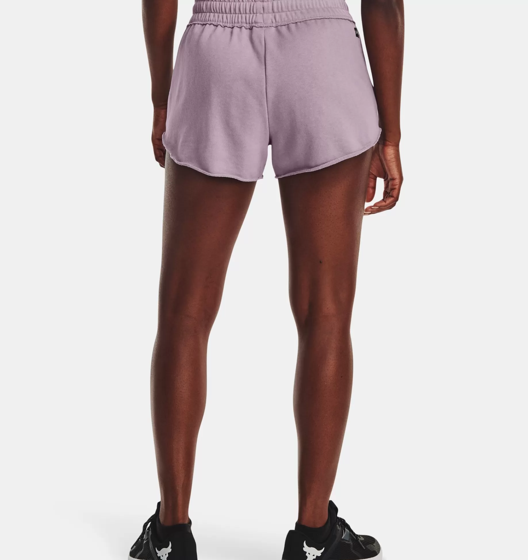 Femmes Under Armour Bas<Short En Molleton Project Rock Rival Disrupt Pour Femmes