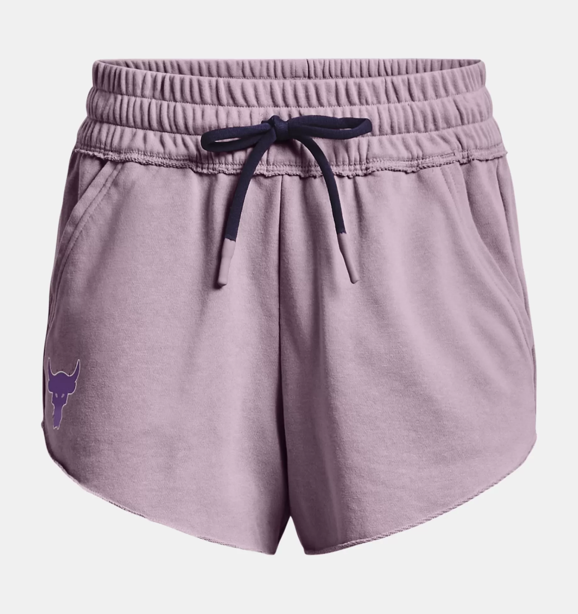 Femmes Under Armour Bas<Short En Molleton Project Rock Rival Disrupt Pour Femmes