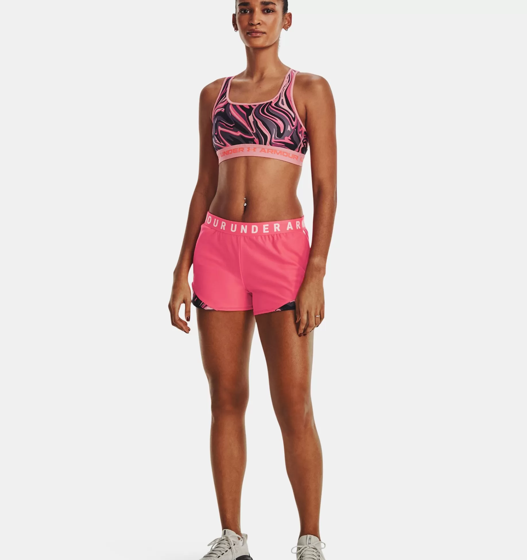 Femmes Under Armour Bas<Short Tricolore Ua Play Up3.0 Pour Femme
