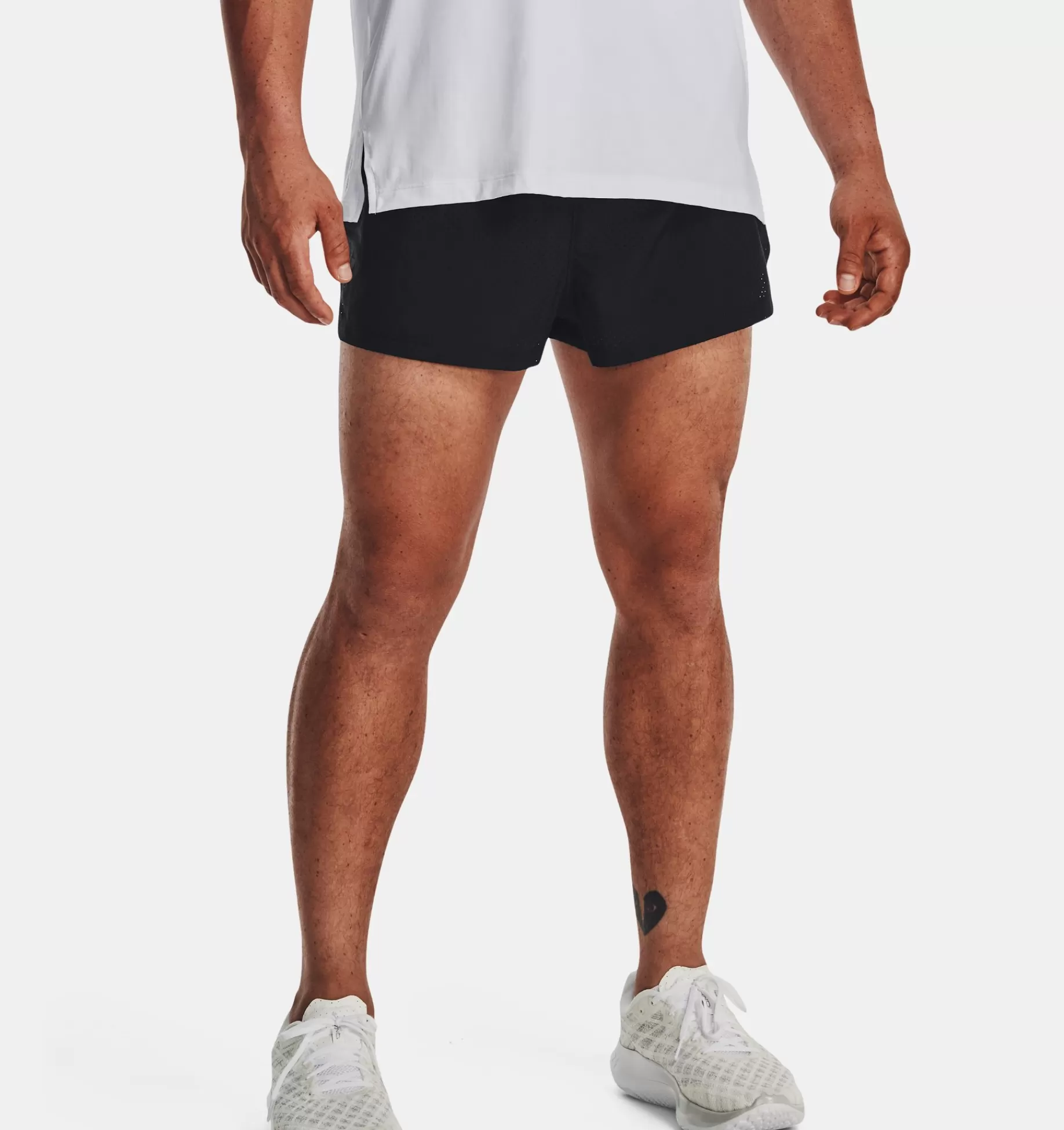 Hommes Under Armour Bas<Short Ua Launch Split Perf Pour Homme