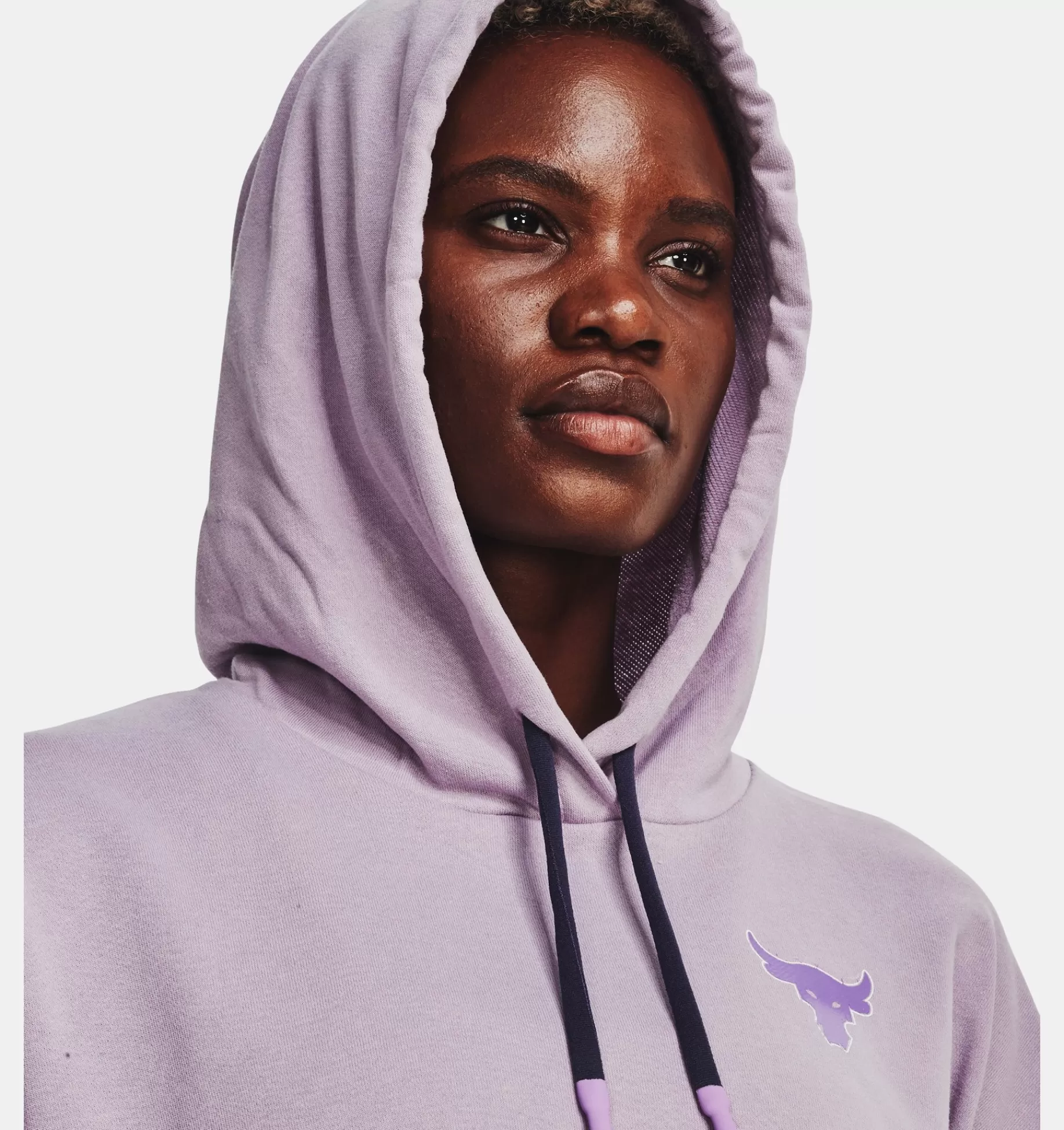 Femmes Under Armour Hauts<Sweat A Capuche A Manches Courtes En Molleton Project Rock Rival Pour Femmes