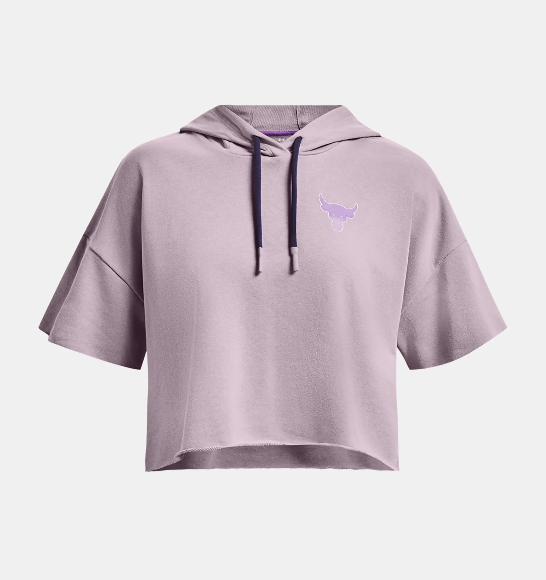 Femmes Under Armour Hauts<Sweat A Capuche A Manches Courtes En Molleton Project Rock Rival Pour Femmes