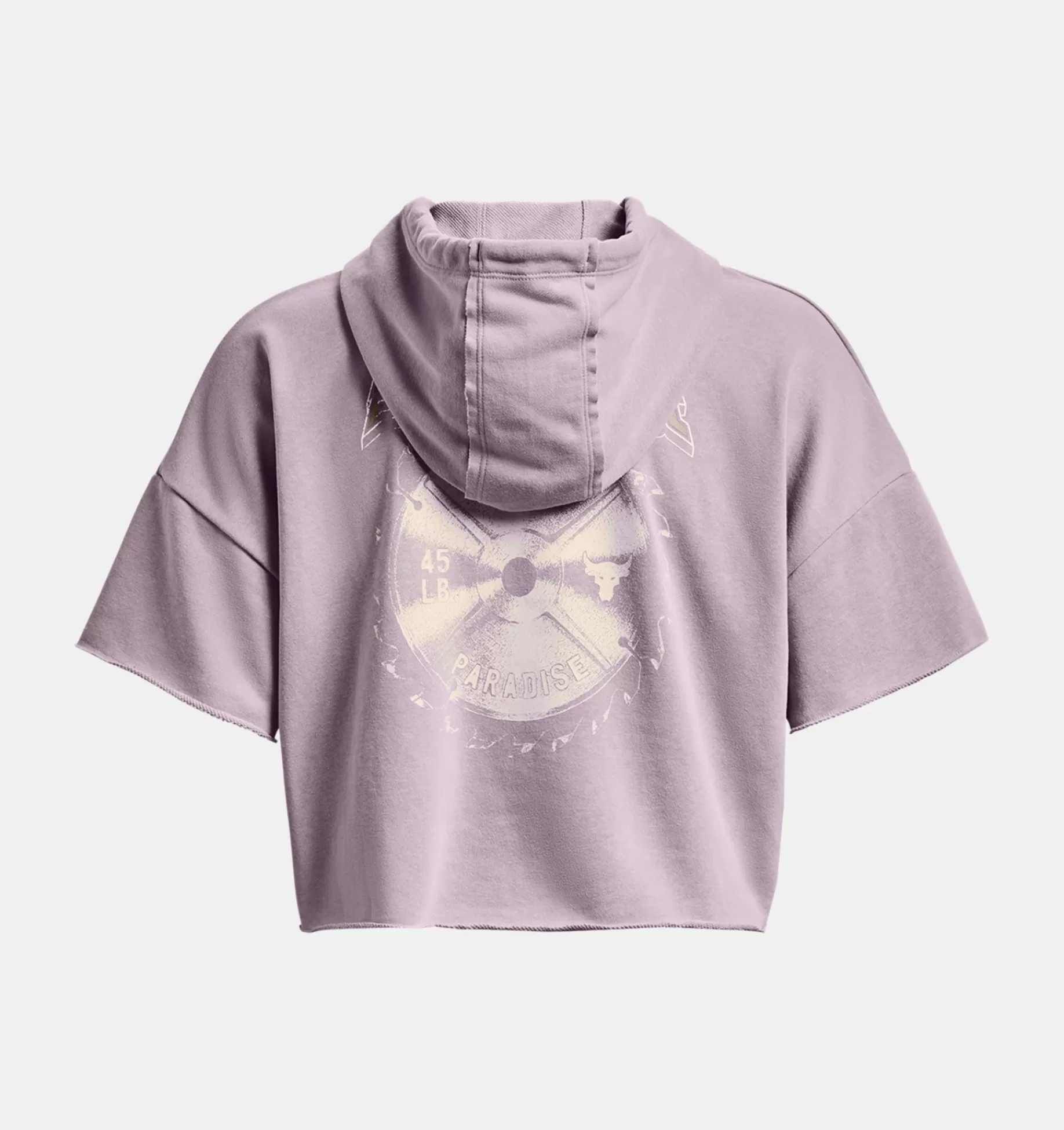 Femmes Under Armour Hauts<Sweat A Capuche A Manches Courtes En Molleton Project Rock Rival Pour Femmes