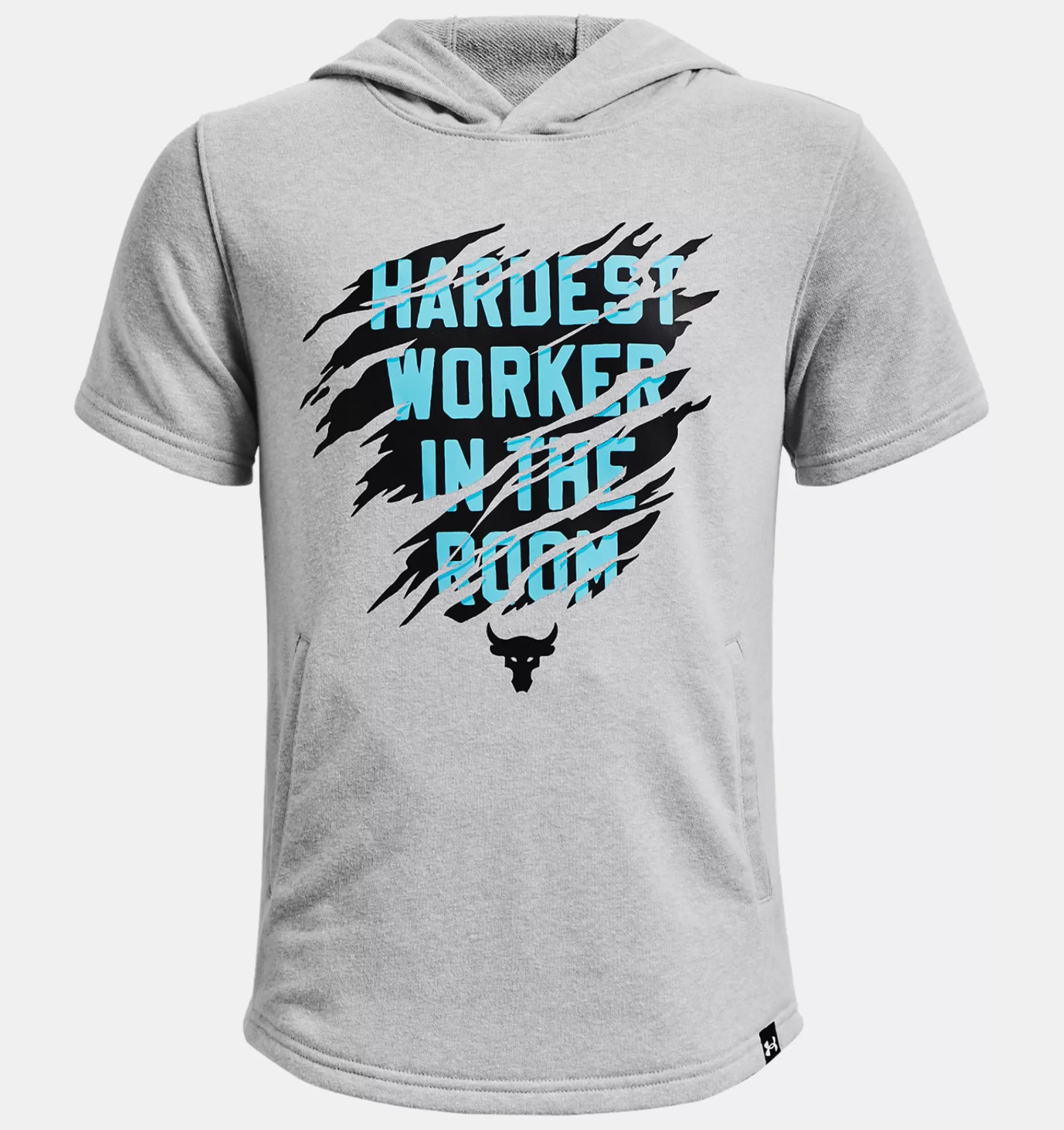 Garçons Under Armour Hauts<Sweat A Capuche A Manches Courtes Project Rock Pour Garcon