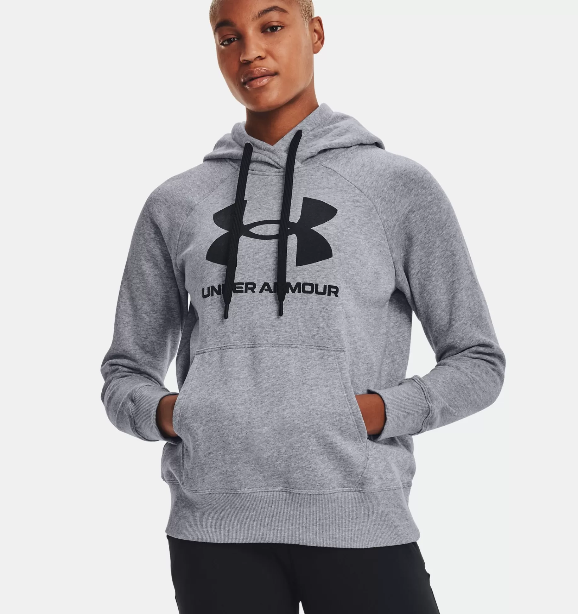 Femmes Under Armour Hauts<Sweat A Capuche Avec Logo Ua Rival Fleece Pour Femme