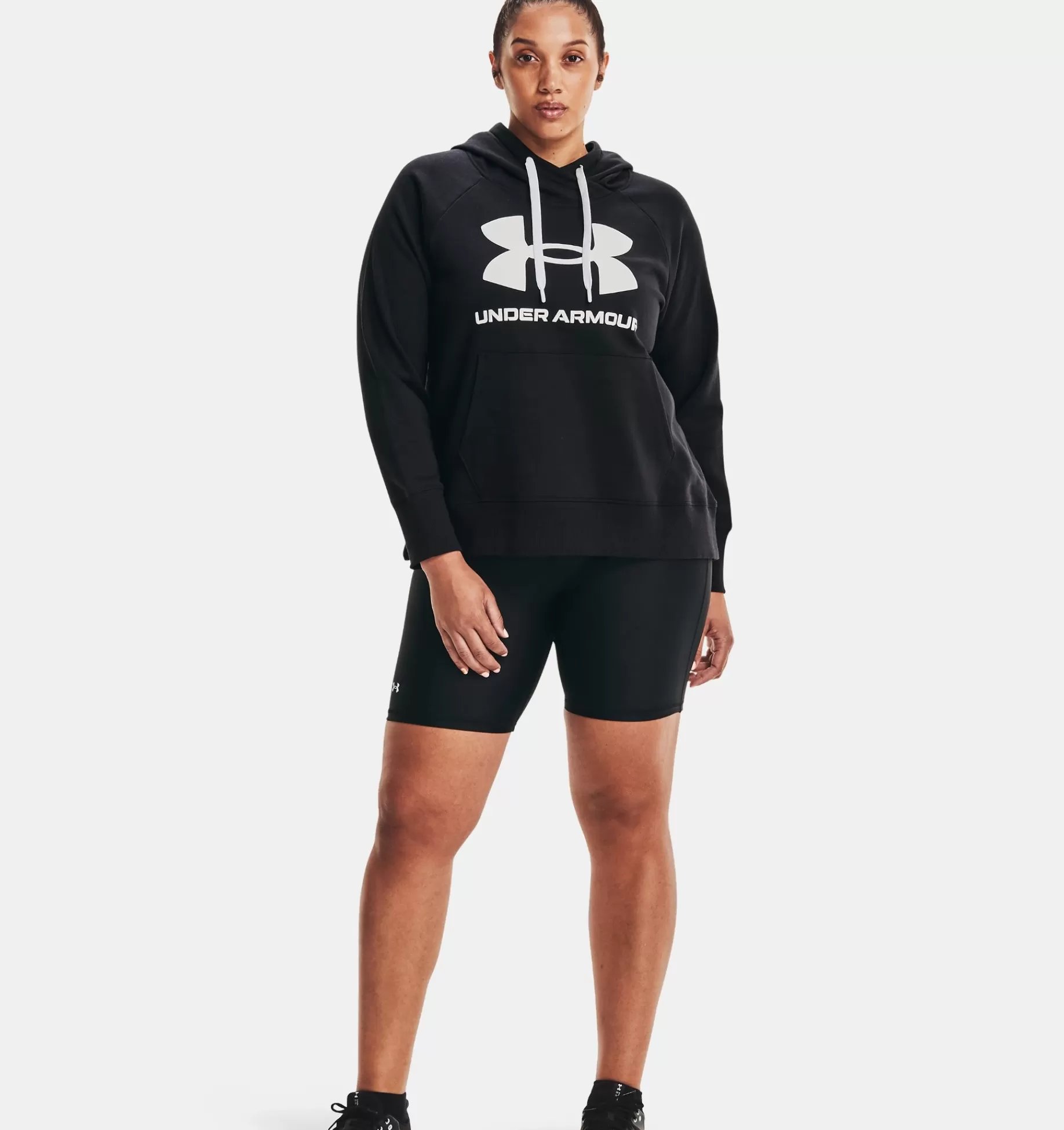 Femmes Under Armour Hauts<Sweat A Capuche Avec Logo Ua Rival Fleece Pour Femme