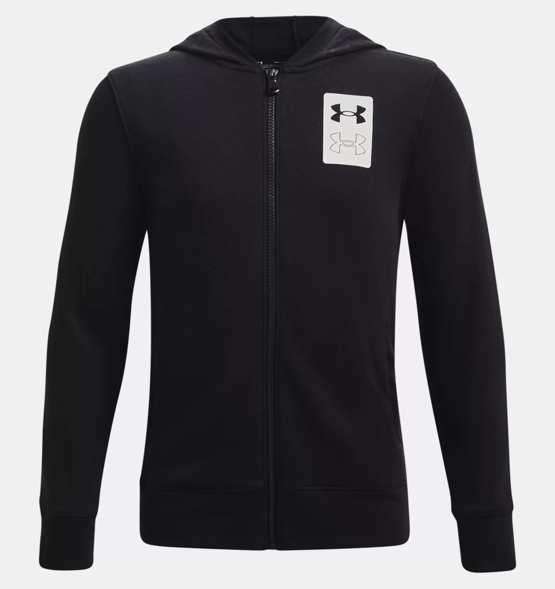 Garçons Under Armour Hauts<Sweat A Capuche Entierement Zippe Ua Rival Terry Pour Garçons