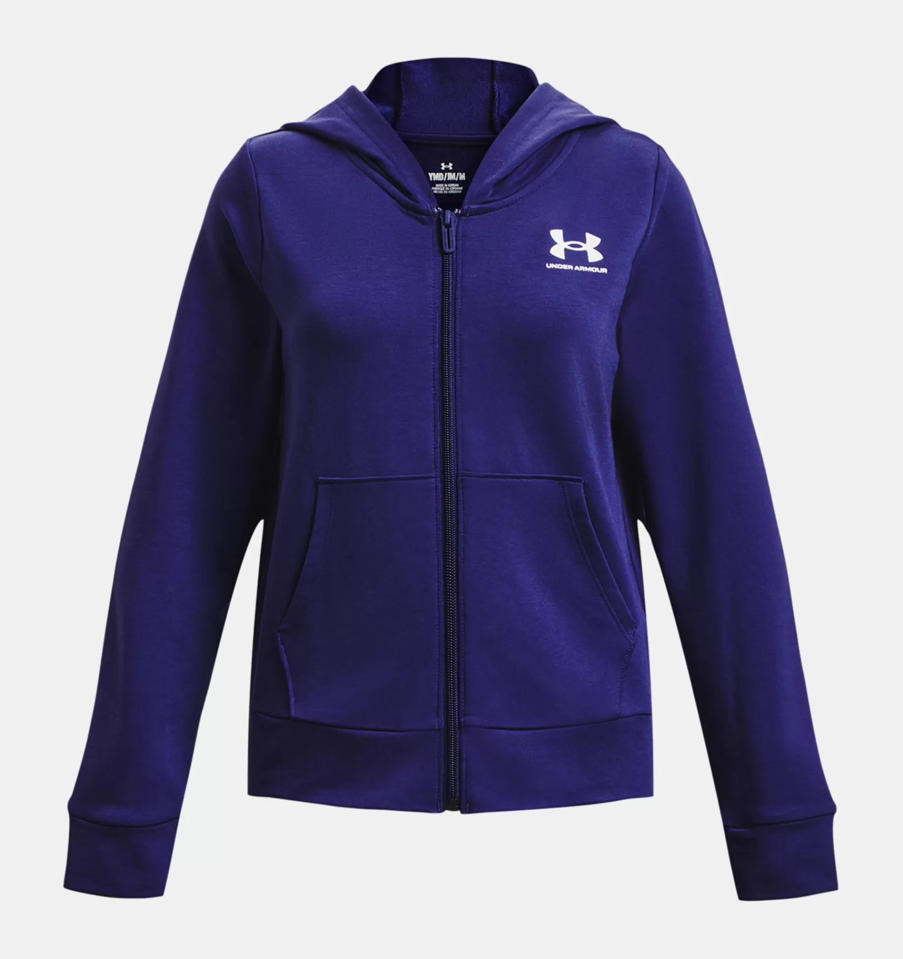 Filles Under Armour Hauts<Sweat A Capuche Entierement Zippe Uarival Terry Pour Fille