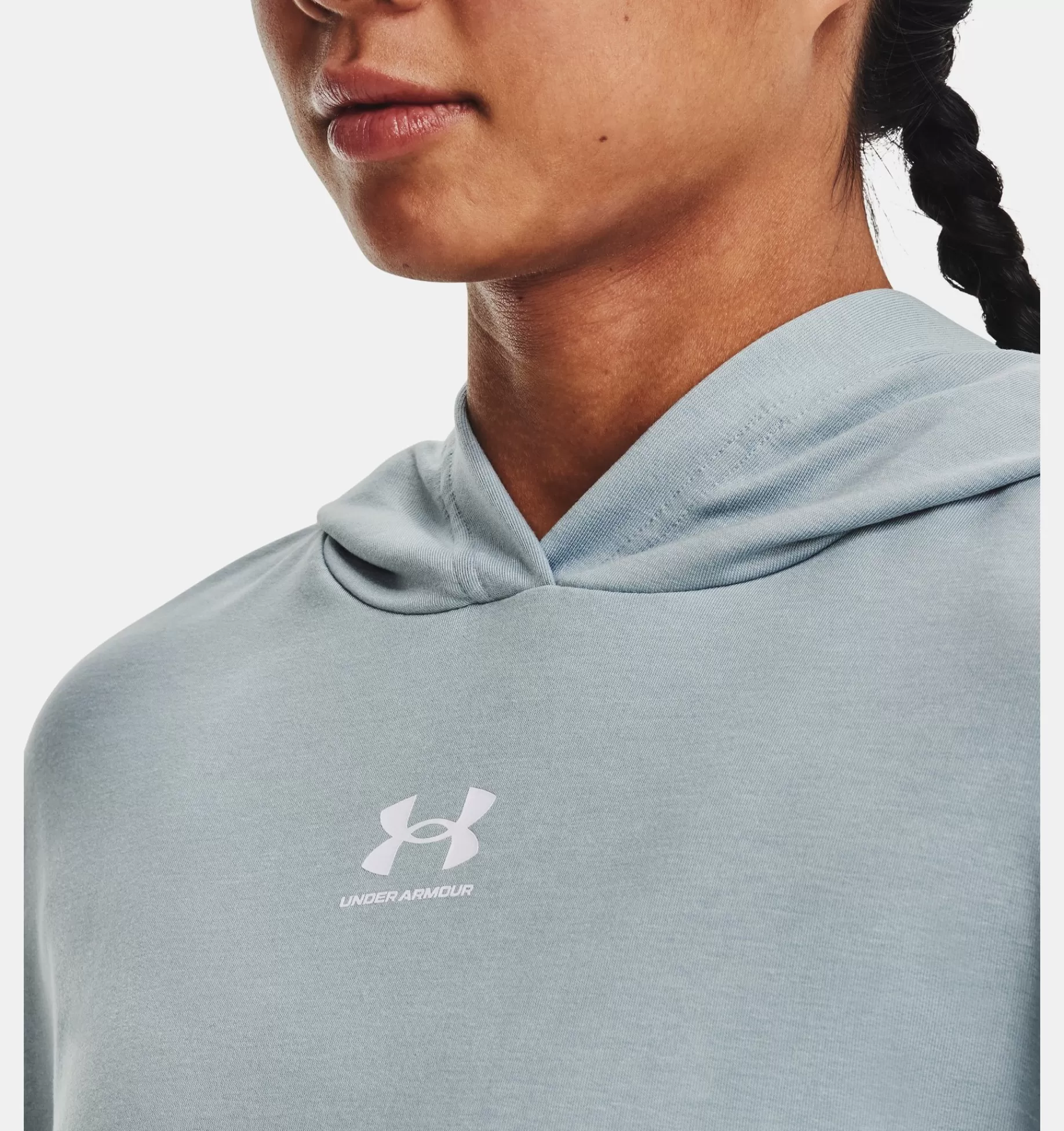 Femmes Under Armour Hauts<Sweat A Capuche Et Manches Courtes Ua Rival Terry Pour Femme
