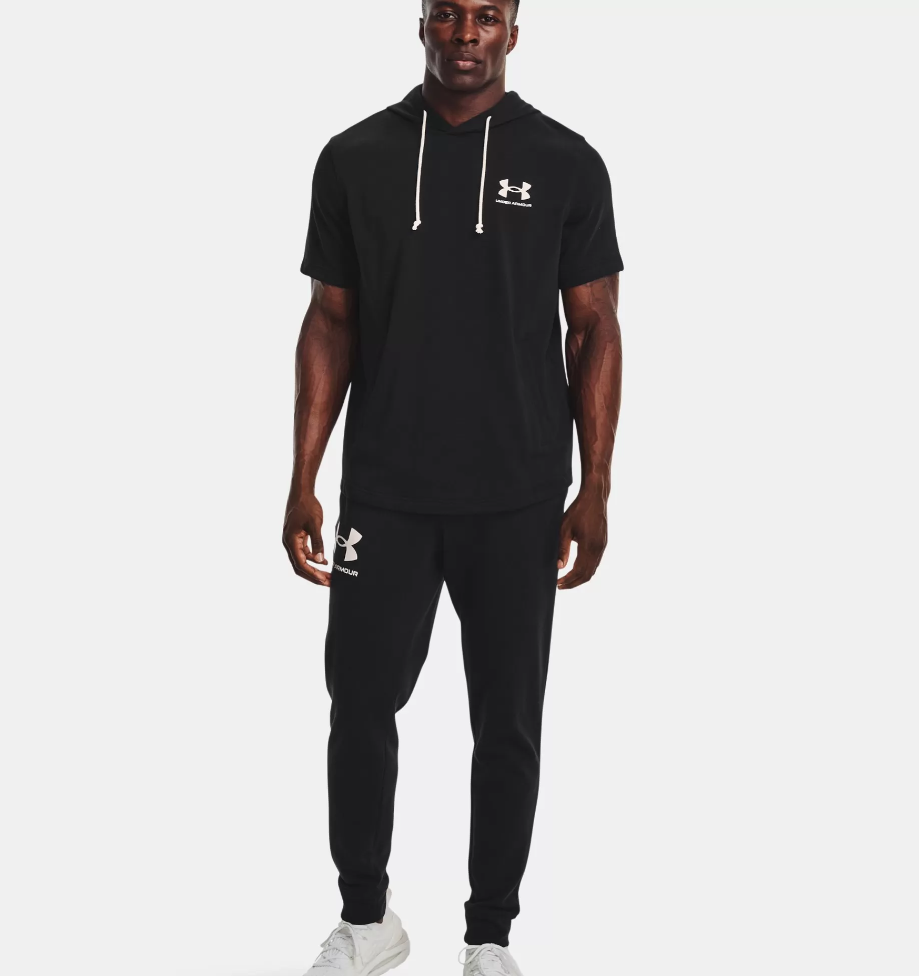 Hommes Under Armour Hauts<Sweat A Capuche Et Manches Courtes Uarival Terry Pour Homme