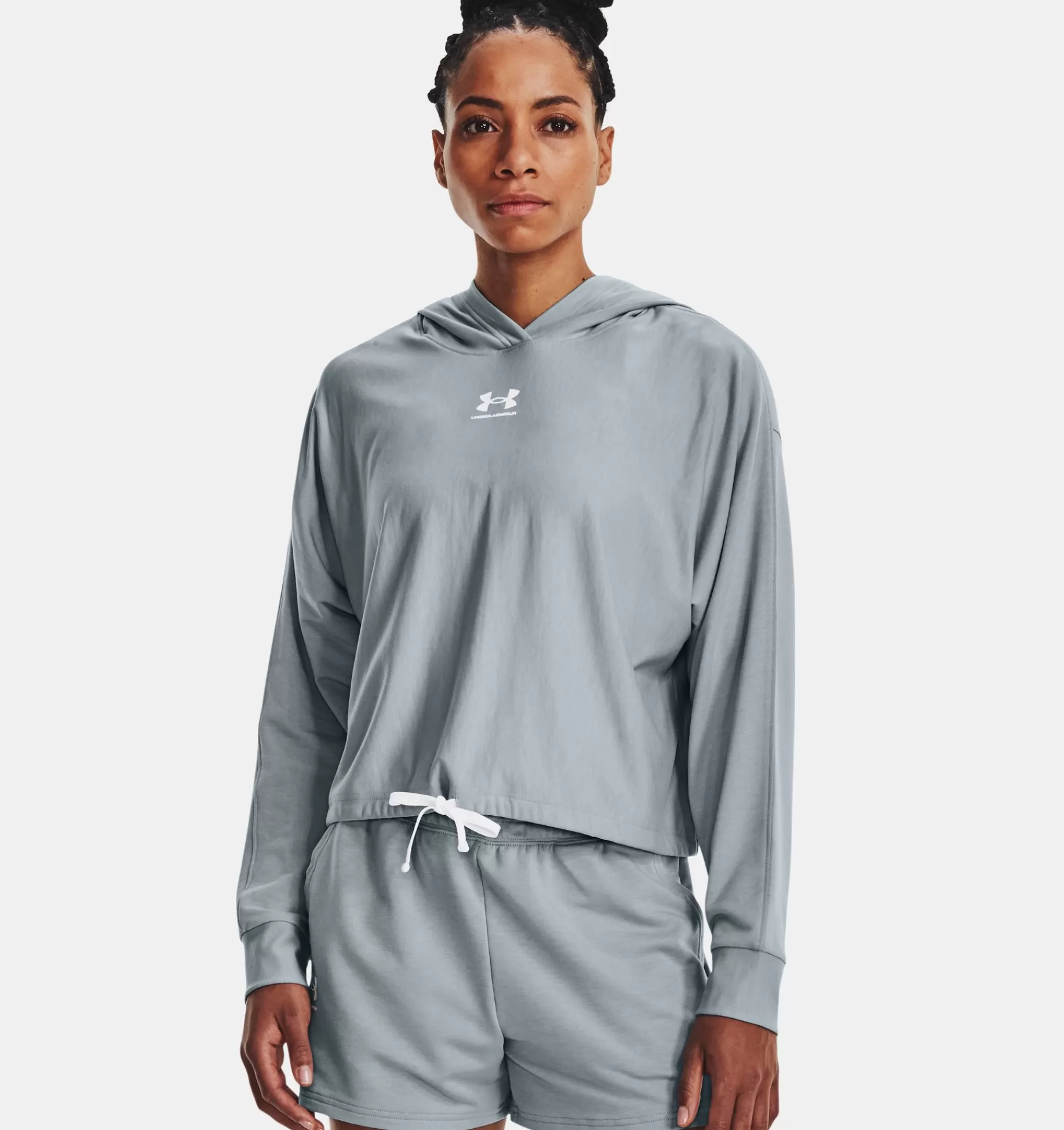 Femmes Under Armour Hauts<Sweat A Capuche Oversize Uarival Terry Pour Femme