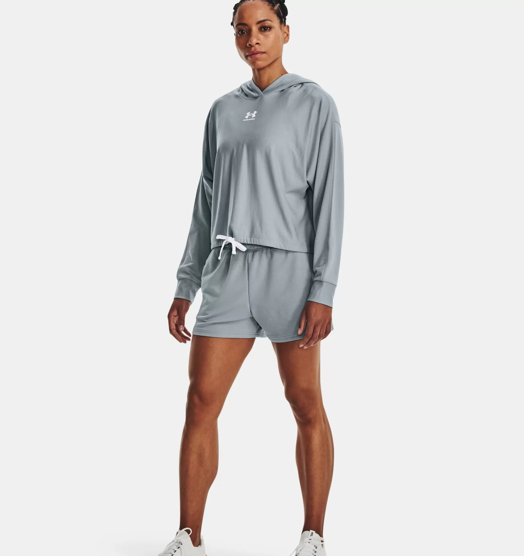 Femmes Under Armour Hauts<Sweat A Capuche Oversize Uarival Terry Pour Femme