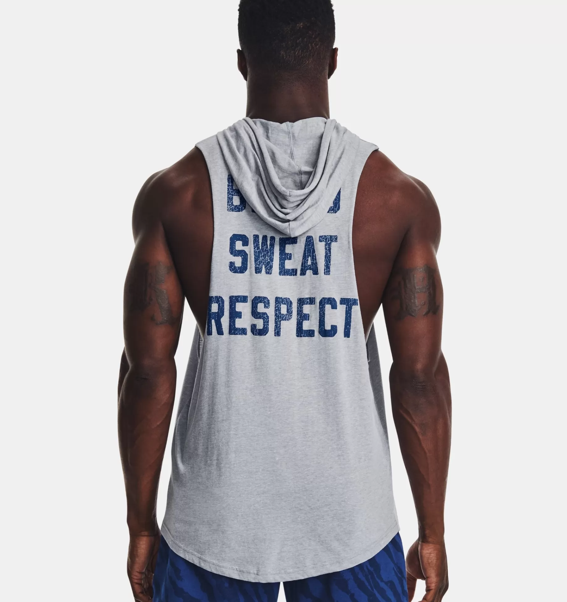 Hommes Under Armour Hauts<Sweat A Capuche Sans Manches Project Rock Bsr Bull Pour Homme