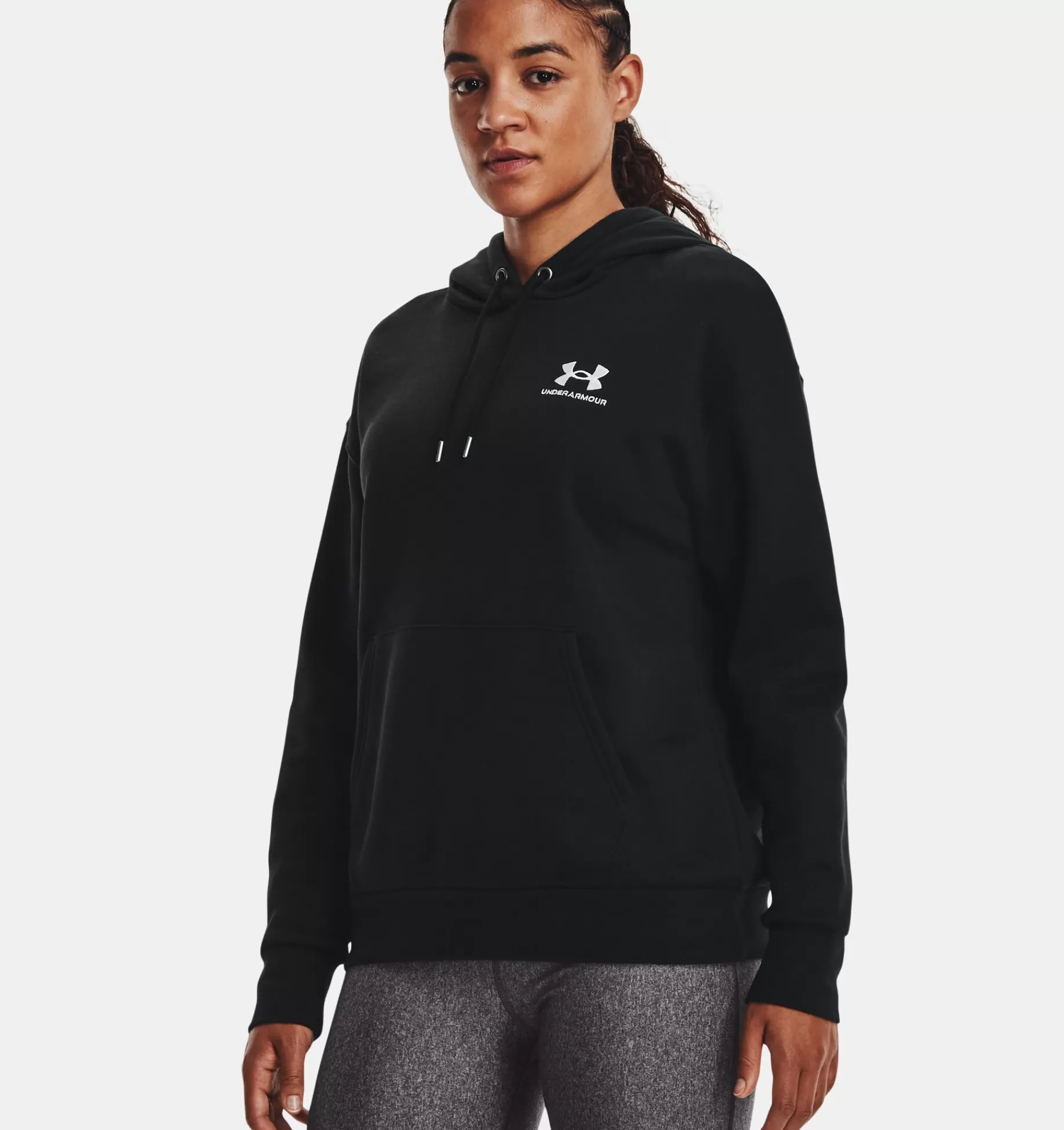 Femmes Under Armour Hauts<Sweat A Capuche Ua Essential Fleece Pour Femme