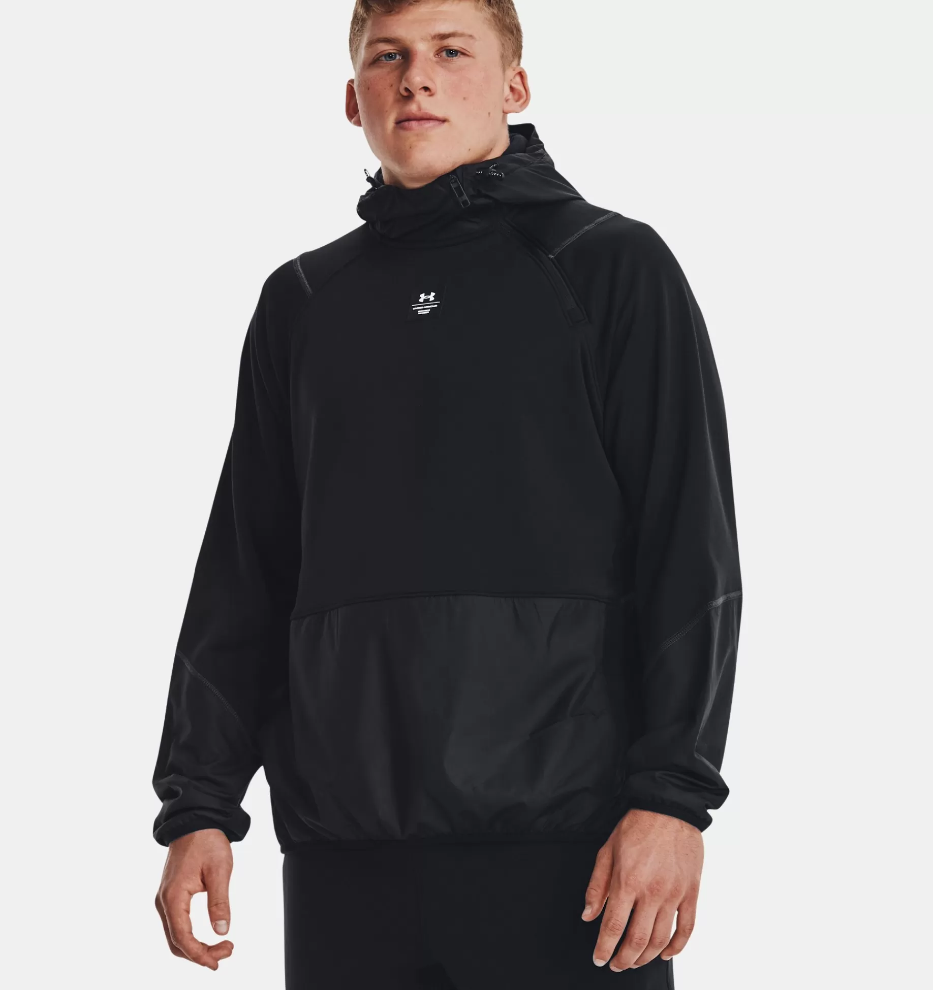 Hommes Under Armour Hauts<Sweat A Capuche Ua Rush Fleece