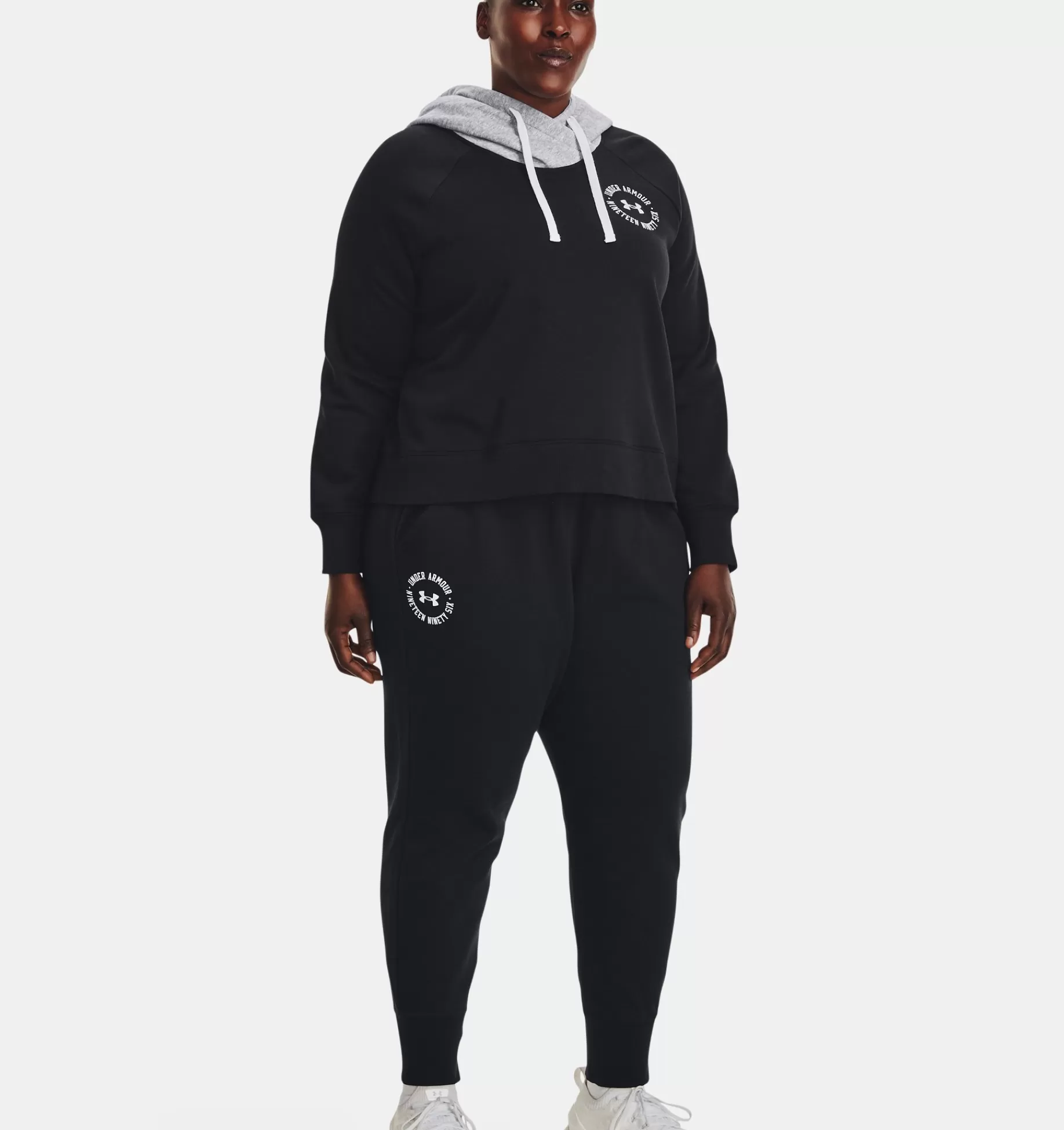 Femmes Under Armour Hauts<Sweat A Capuche Uarival Fleece Colorblock Pour Femmes