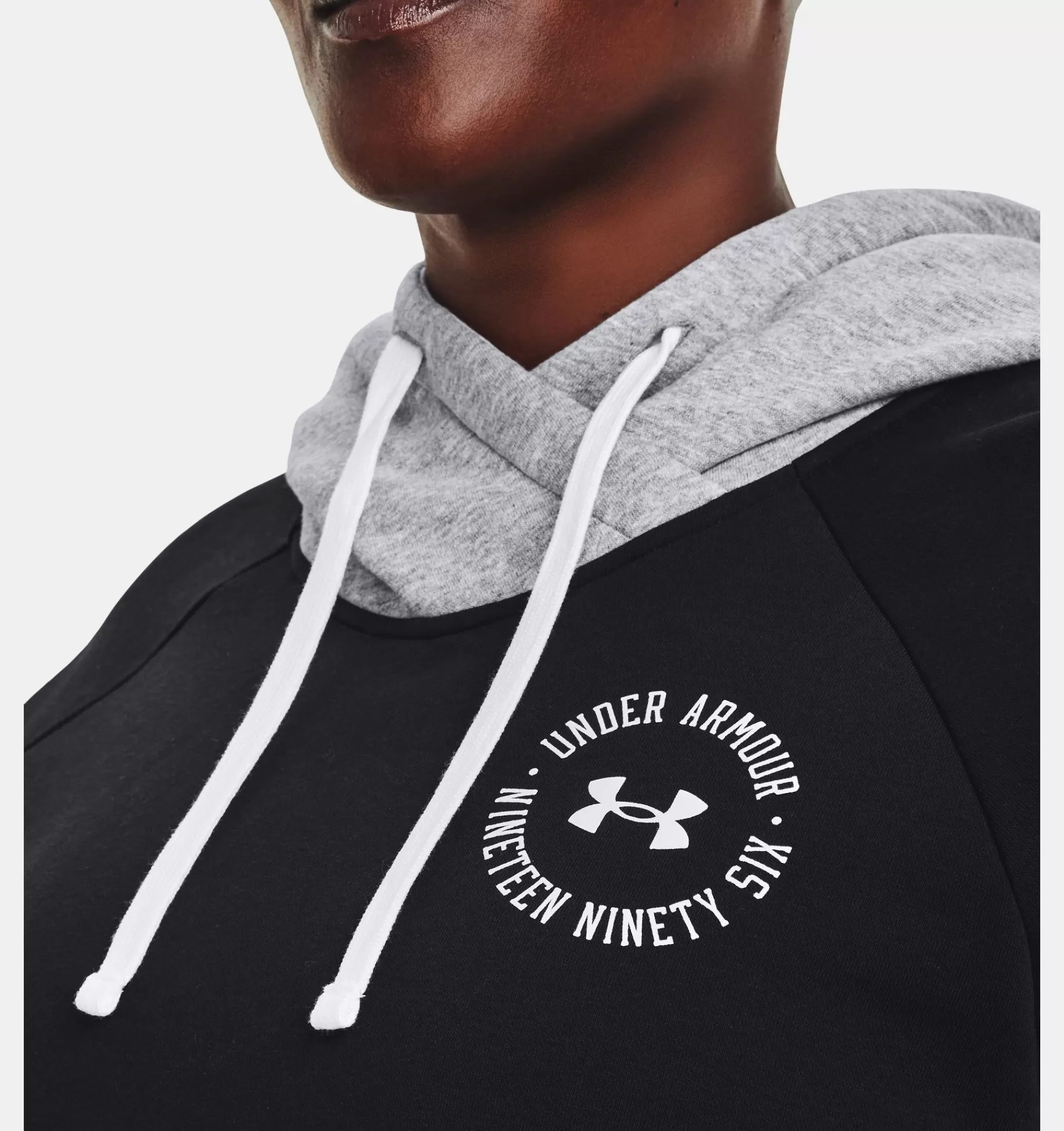 Femmes Under Armour Hauts<Sweat A Capuche Uarival Fleece Colorblock Pour Femmes