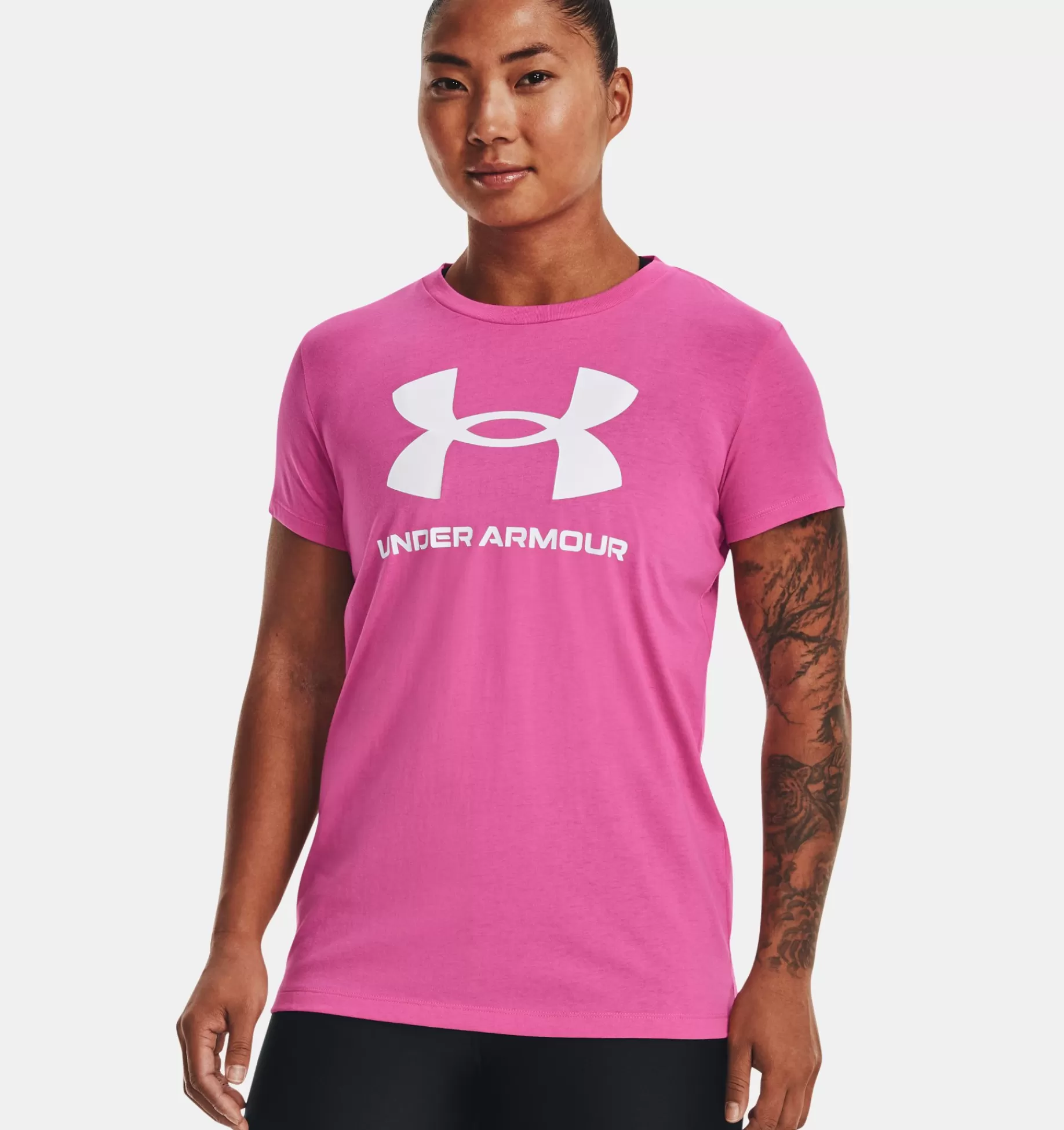 Femmes Under Armour Hauts<Tee-Shirt A Manches Courtes Ua Sportstyle Graphic Pour Femme