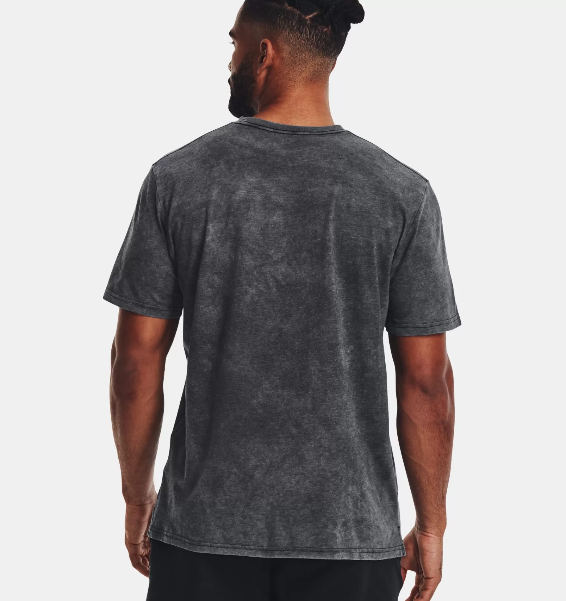 Hommes Under Armour Hauts<T-Shirt A Manches Courtes Ua Wash Tonal Sportstyle Pour Homme
