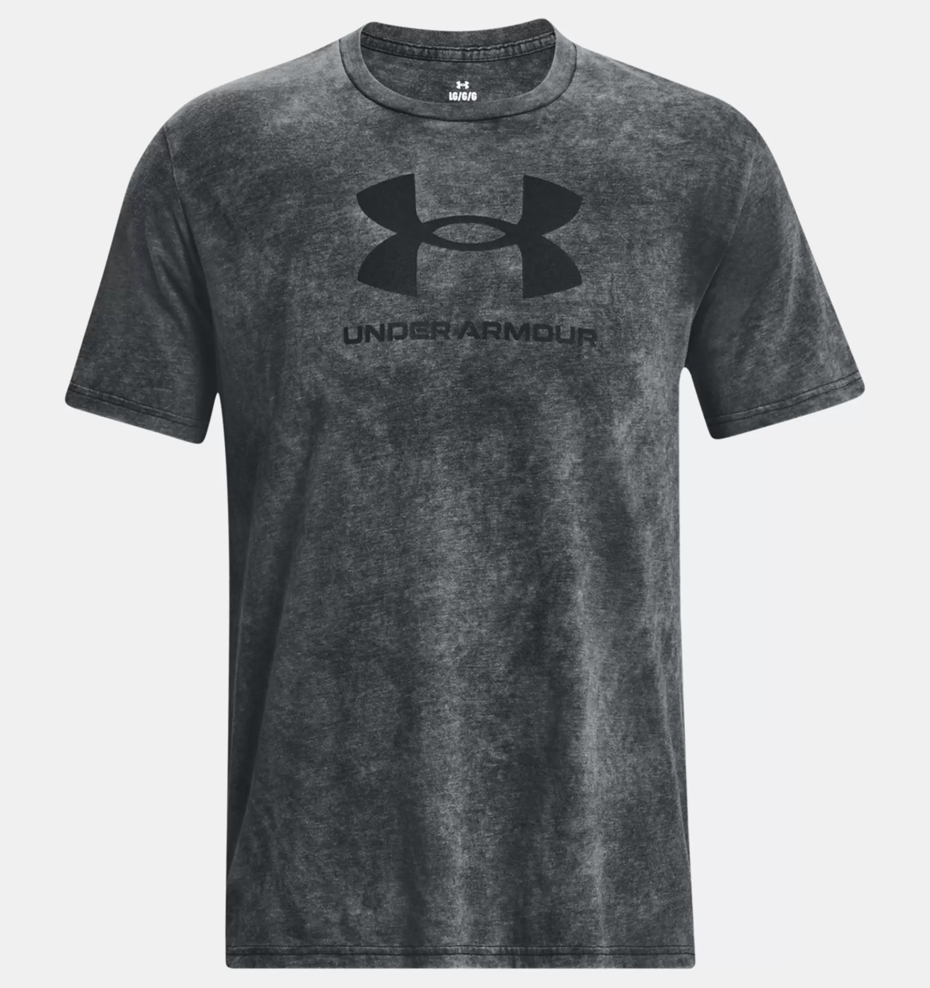 Hommes Under Armour Hauts<T-Shirt A Manches Courtes Ua Wash Tonal Sportstyle Pour Homme
