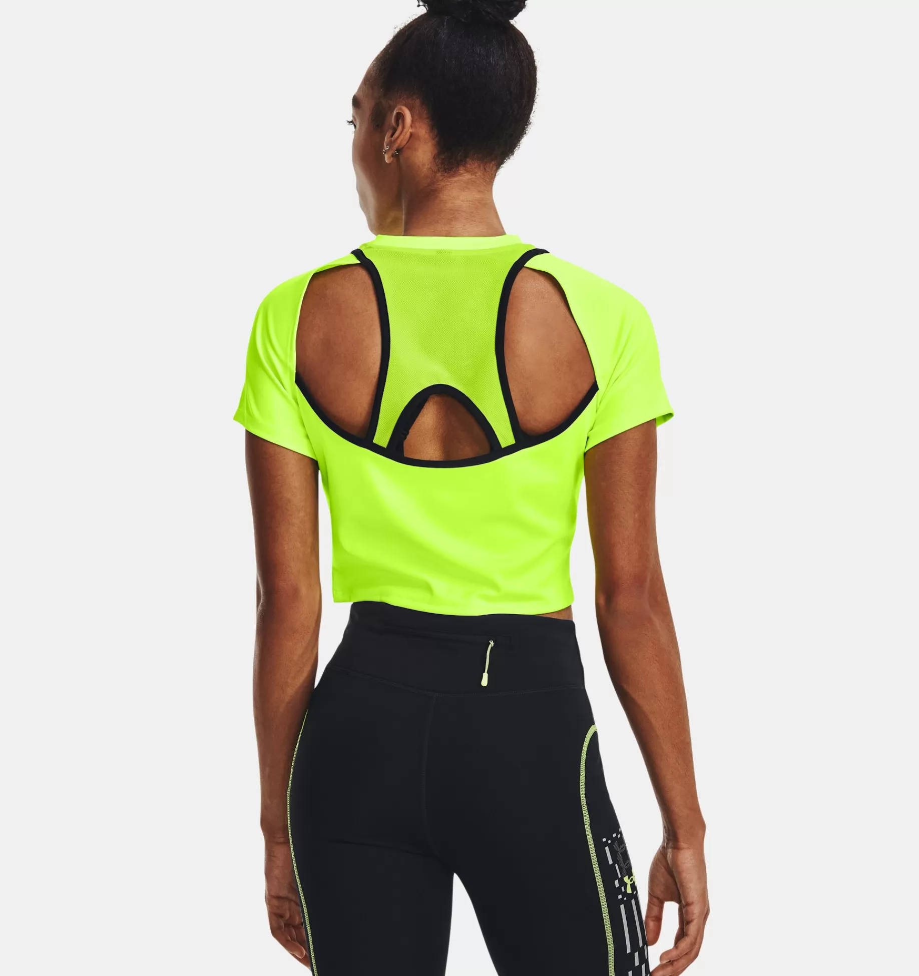 Femmes Under Armour Hauts<T-Shirt Court A Manches Courtes Ua Run Anywhere Pour Femme