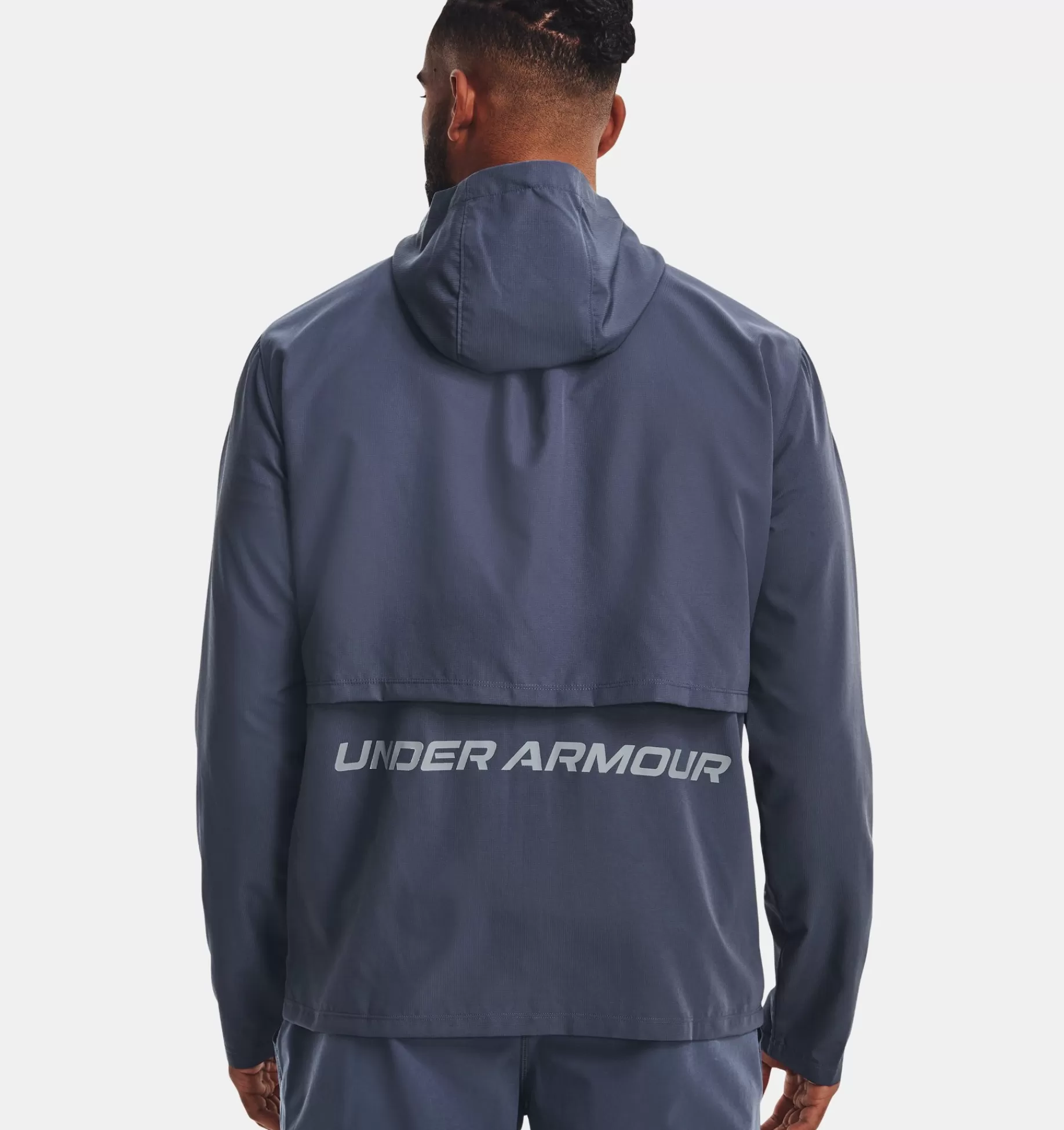 Hommes Under Armour Vêtements D'Exterieur<Veste De Course A Capuche Uastorm Pour Homme