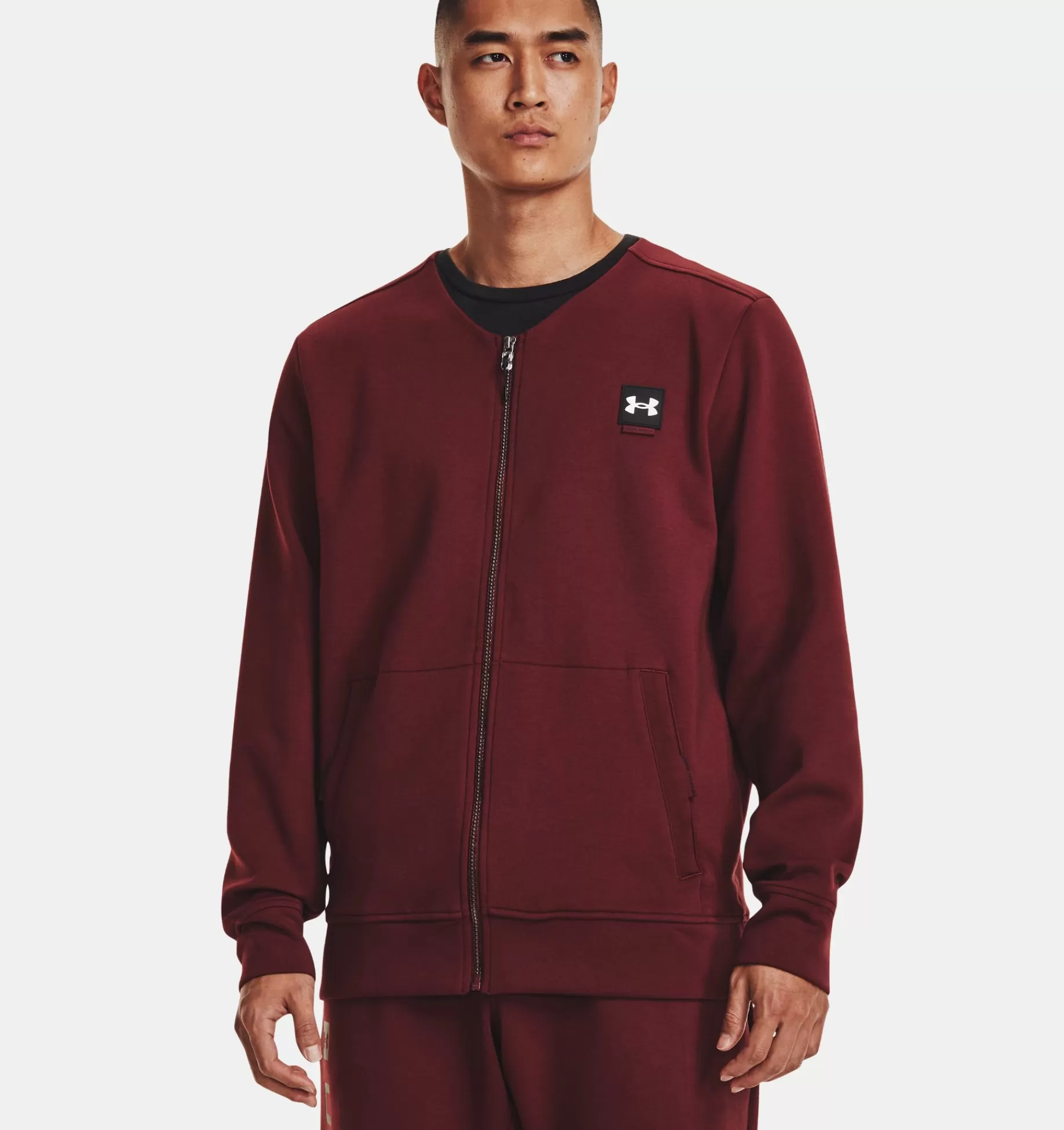 Hommes Under Armour Hauts<Veste En Maille Entierement Zippee Ua Summit Graphic Pour Hommes