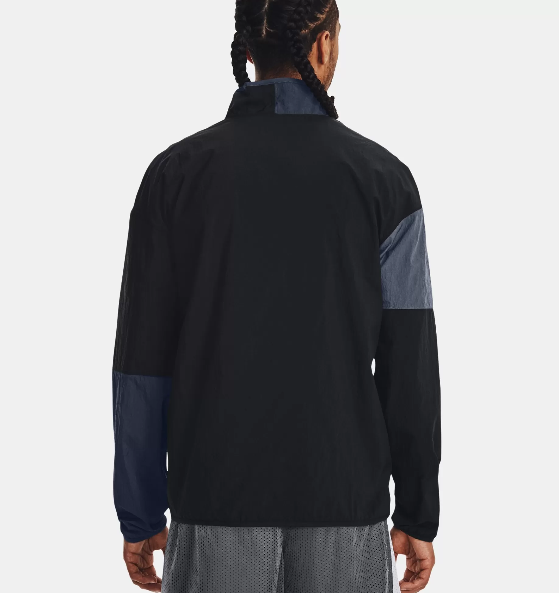 Hommes Under Armour Vêtements D'Exterieur<Veste Entierement Zippee Curry Woven Pour Homme