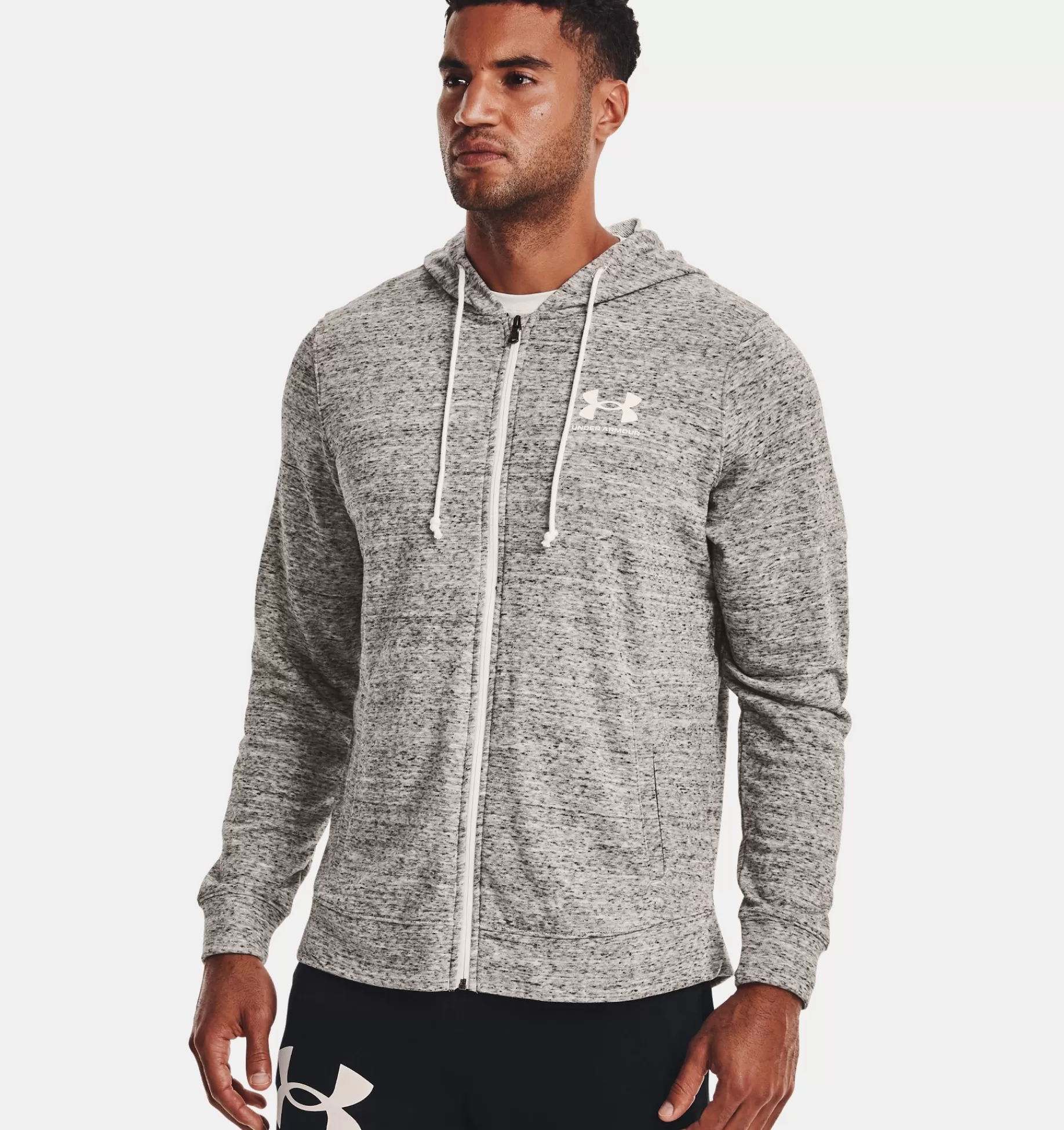 Hommes Under Armour Hauts<Veste Entierement Zippee Ua Rival Terry Pour Homme