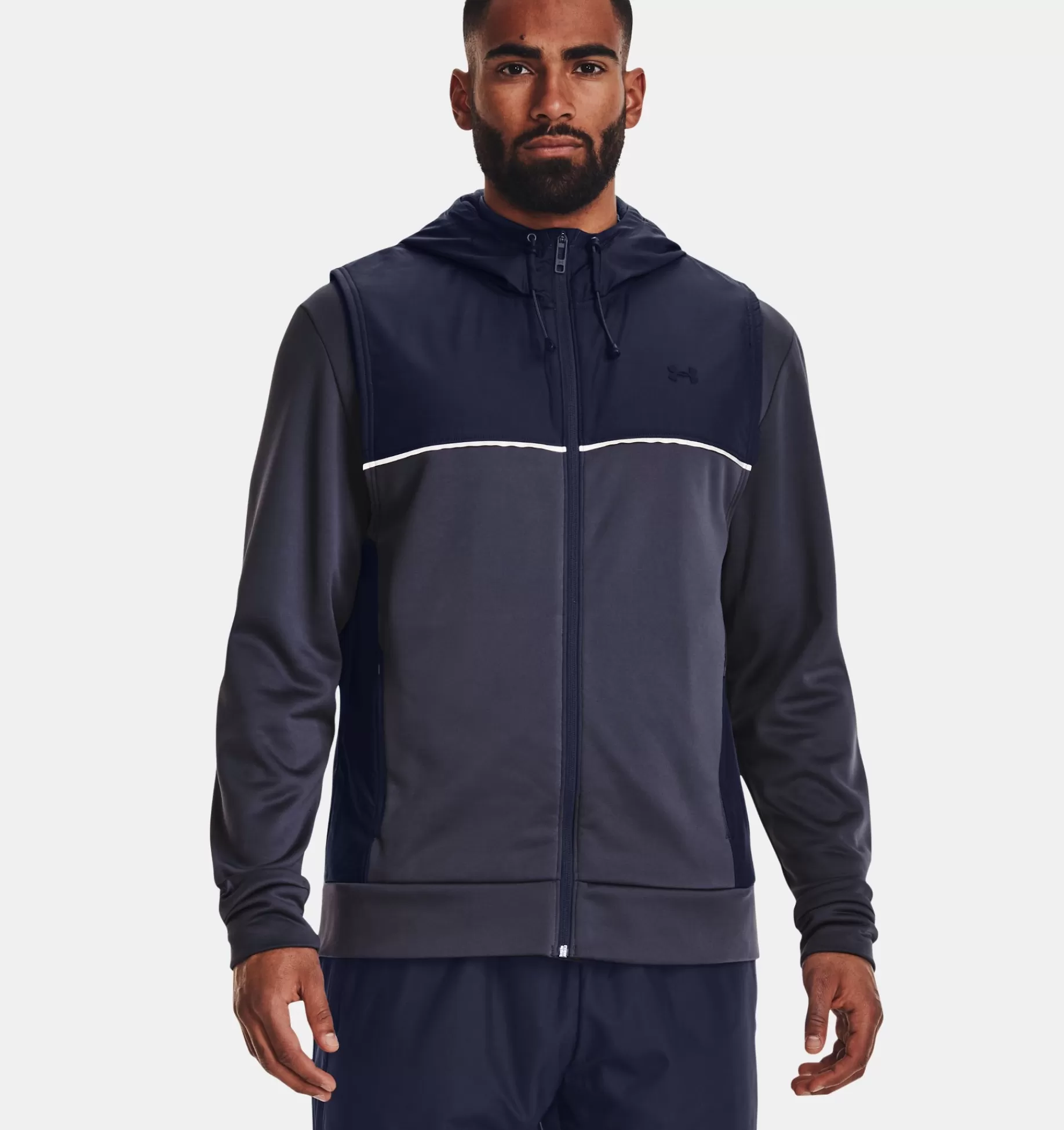 Hommes Under Armour Hauts<Veste Sans Manches A Capuche Armour® Fleece Storm Pour Hommes